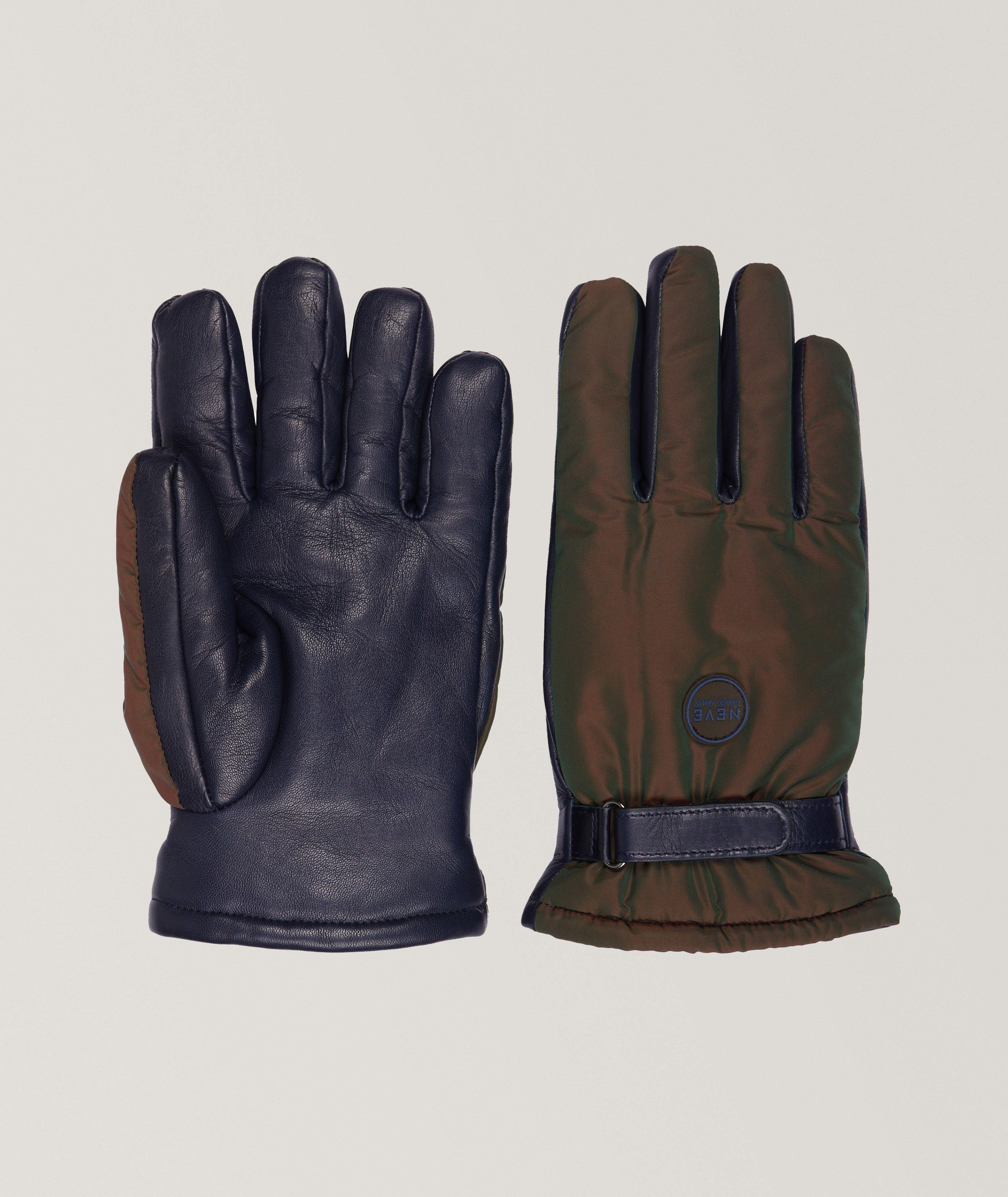 Giorgio Armani Neve Iridescent Ski Gloves