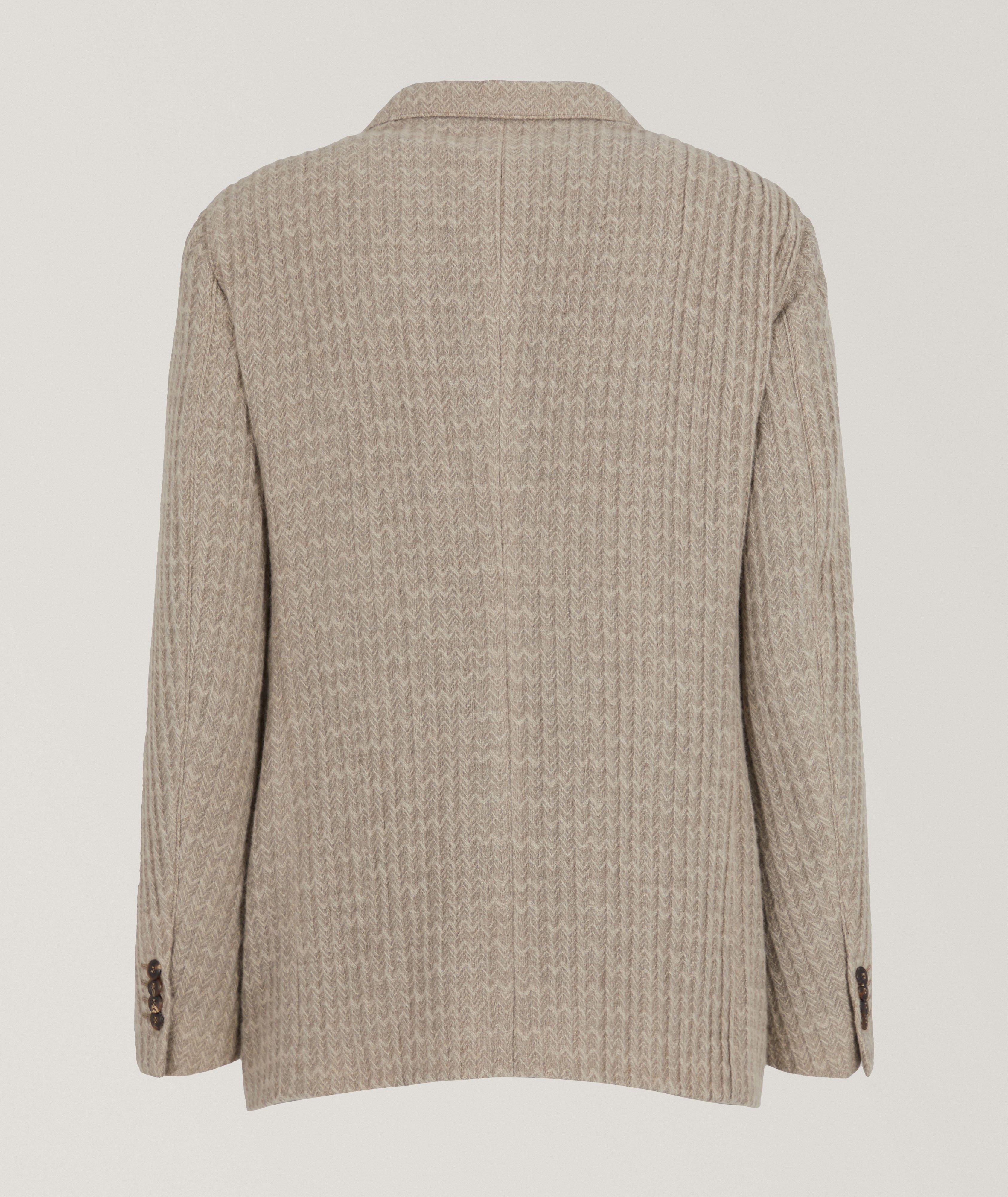 Upton Double-Breasted Cashmere-Silk Sport Jacket  image 1