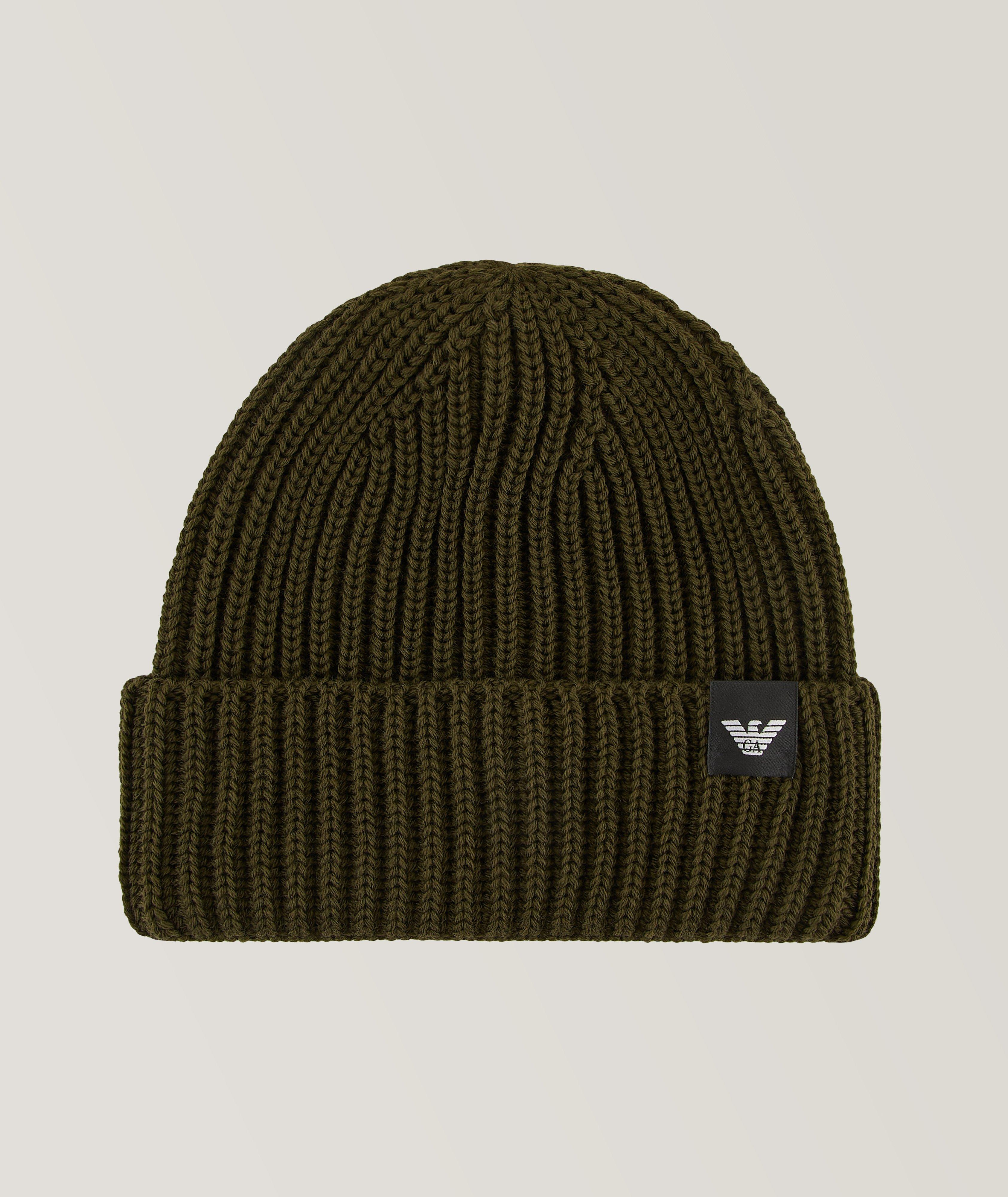 Virgin Wool Fisherman's Rib Toque  image 0