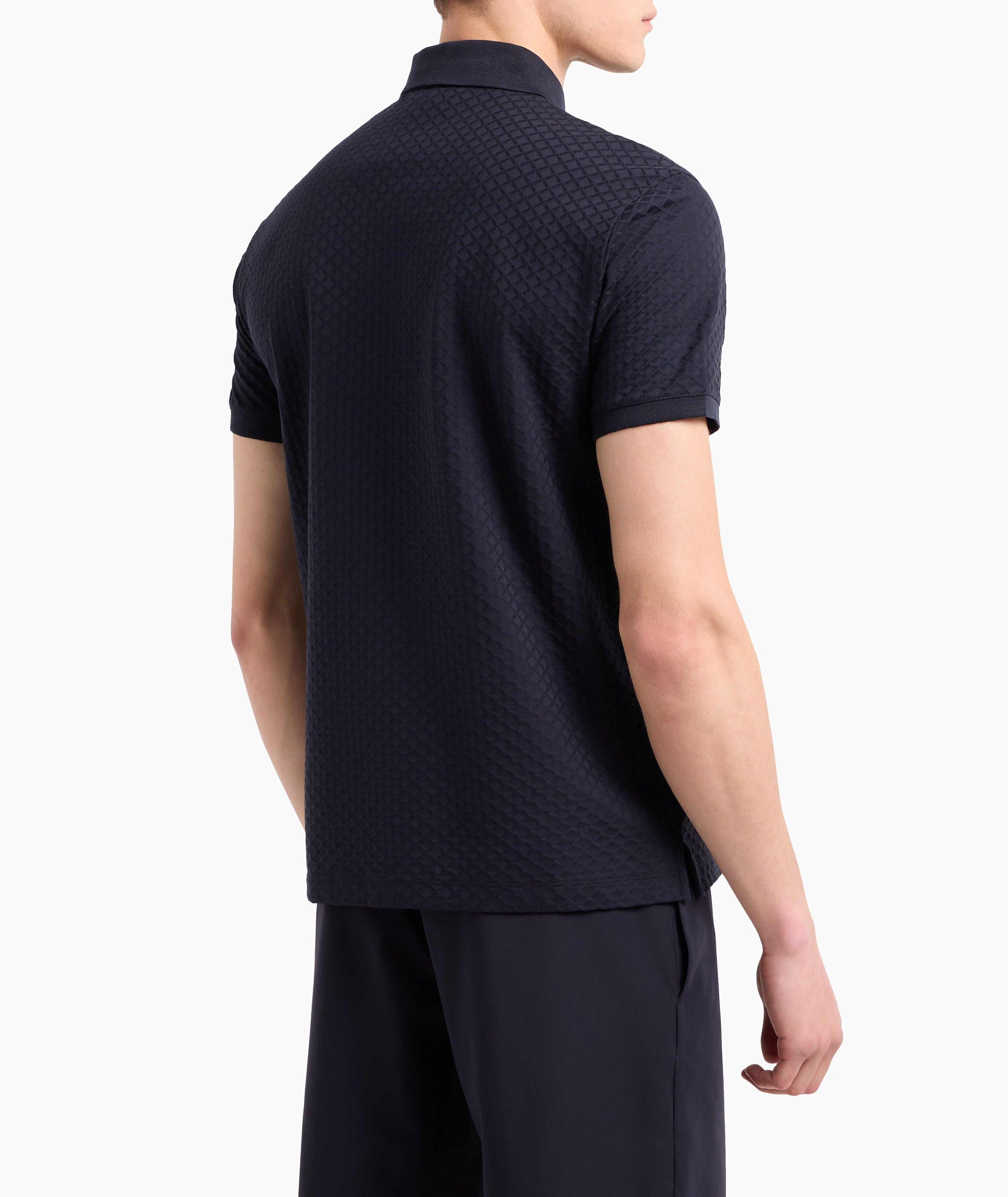 All-Over Diamond Jacquard Polo image 2