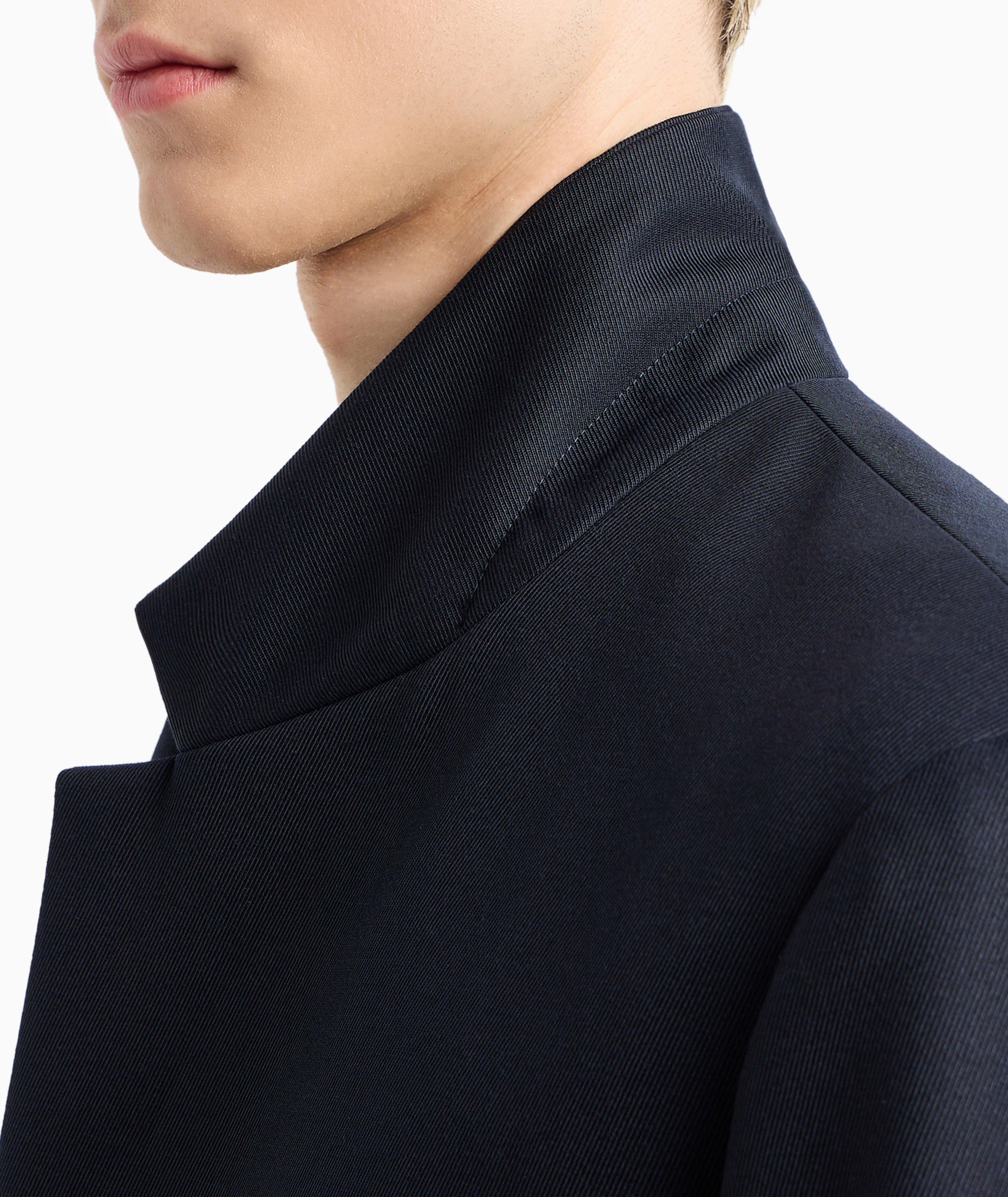 Wool-Blend Gabardine Trench Coat image 3