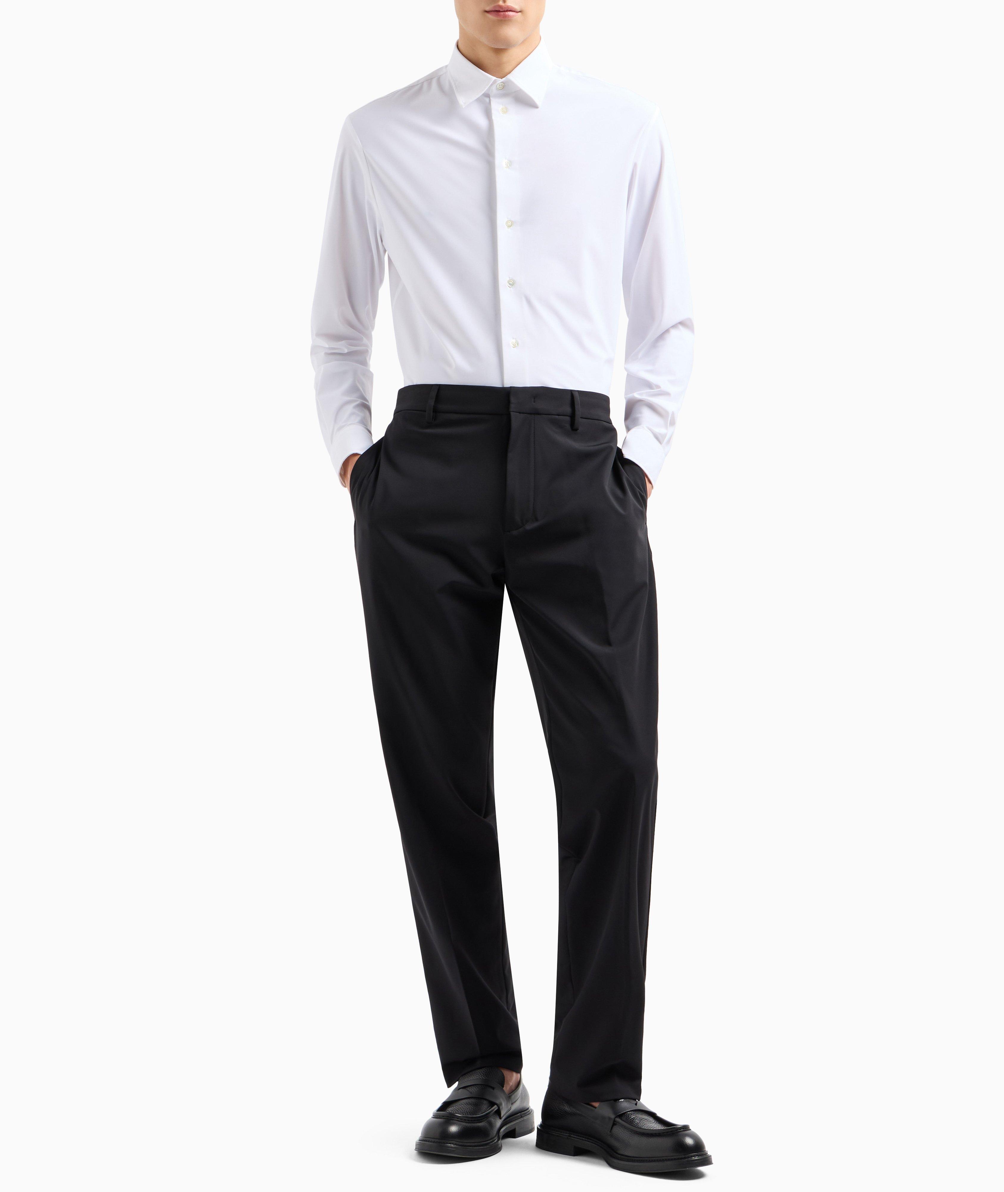 Classic Flat Front Trousers image 4