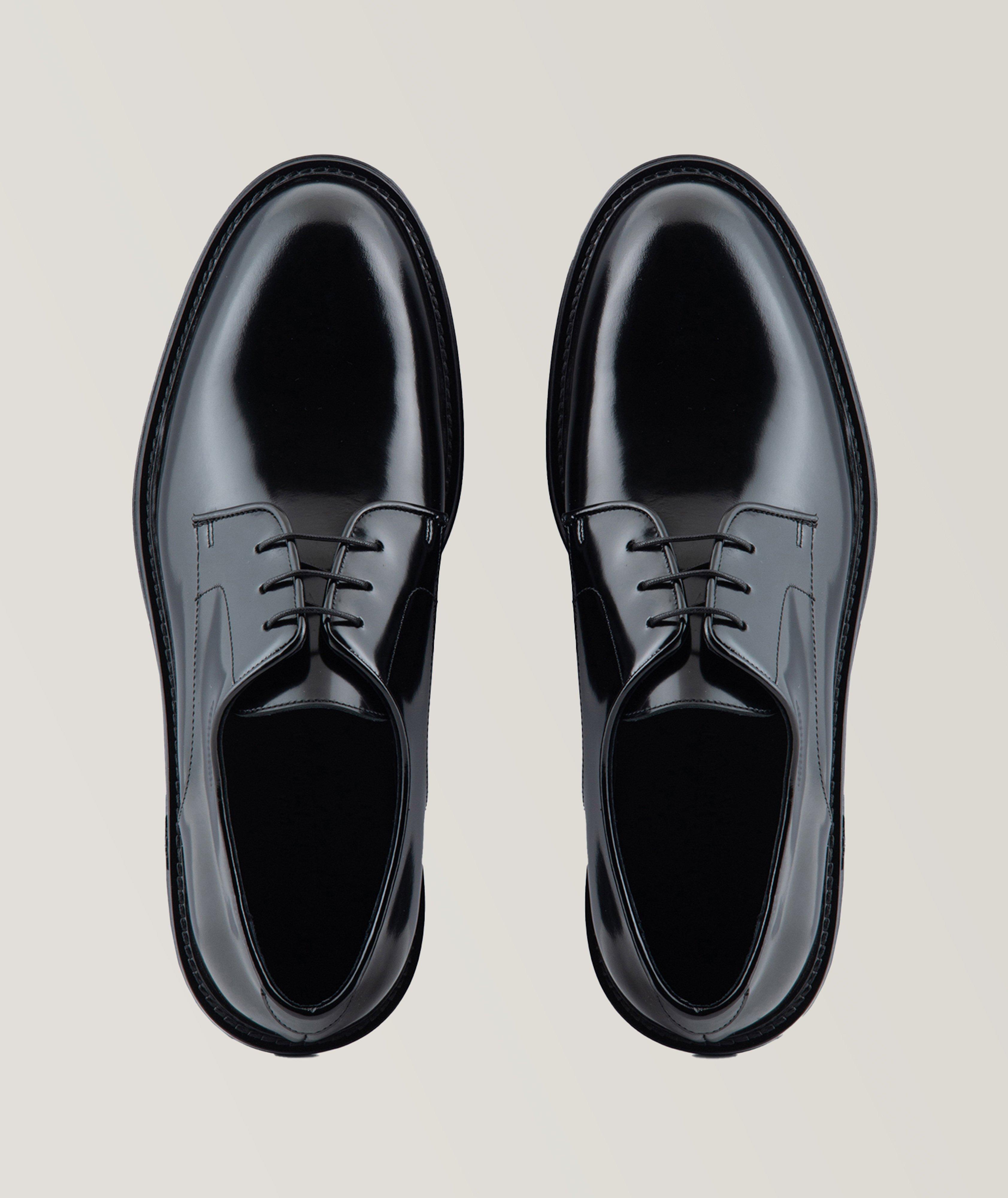 Brushed Leather Derbies  image 1