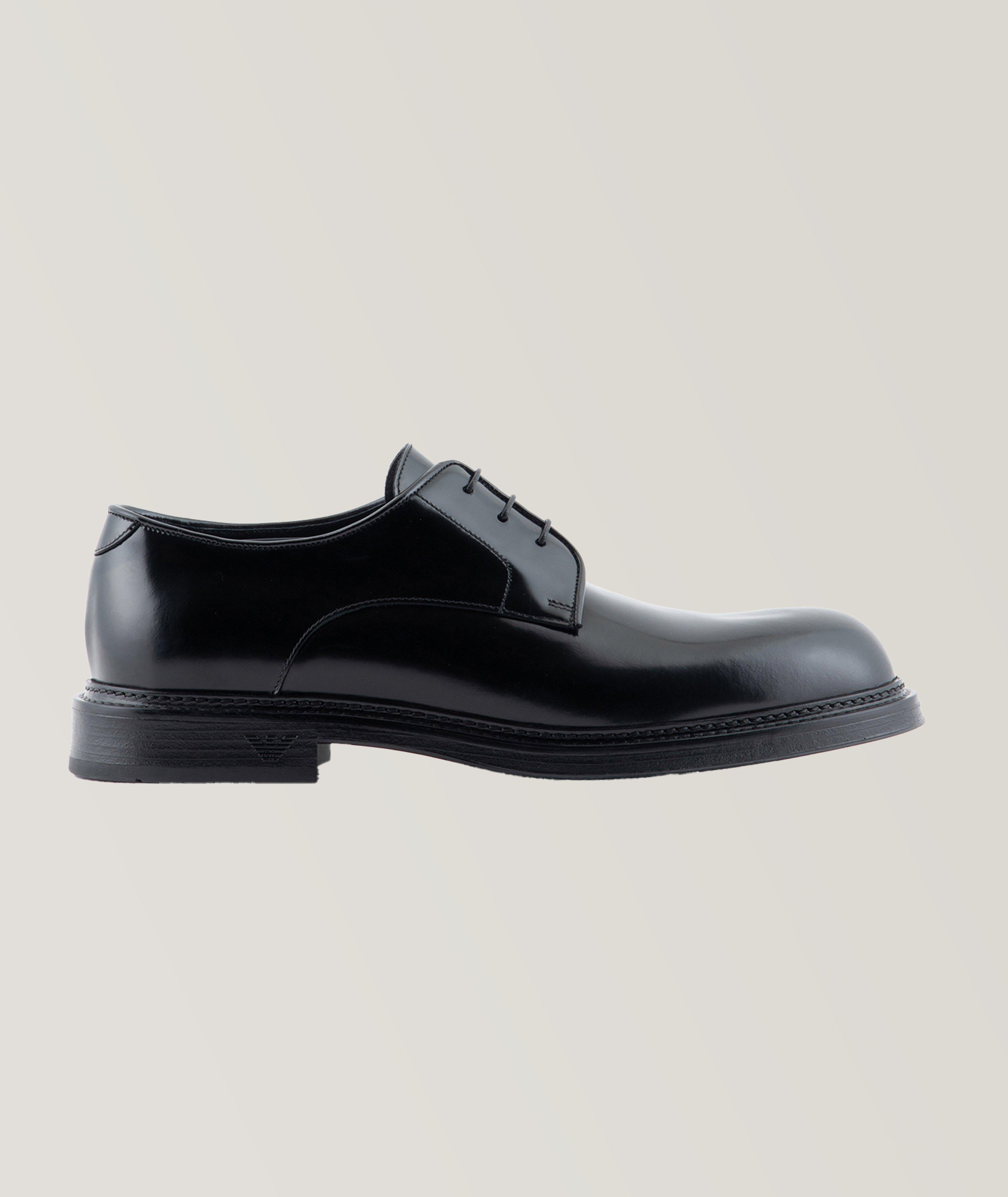 Brushed Leather Derbies  image 0