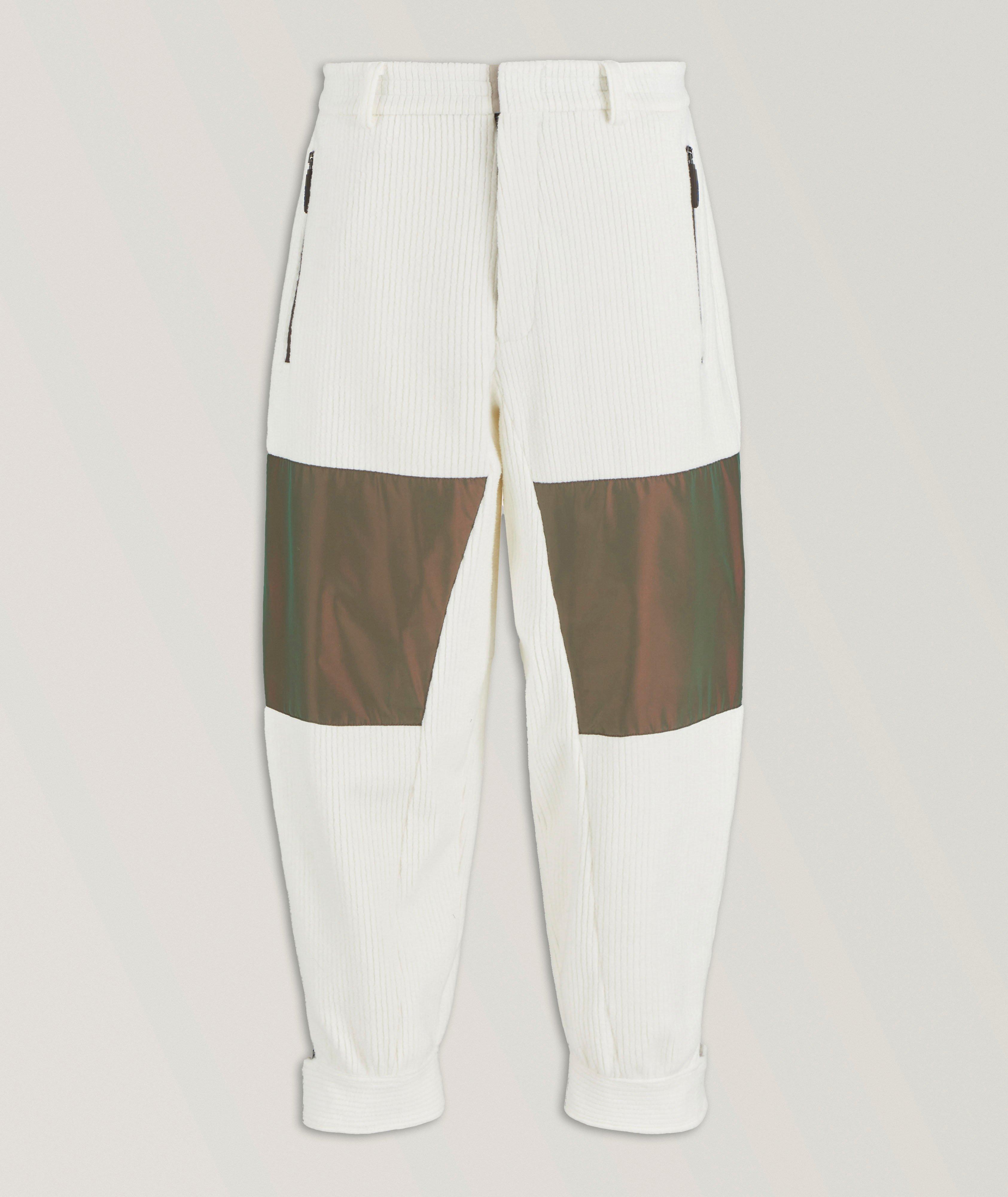 Neve Mixed Media Ribbed Trousers image 0