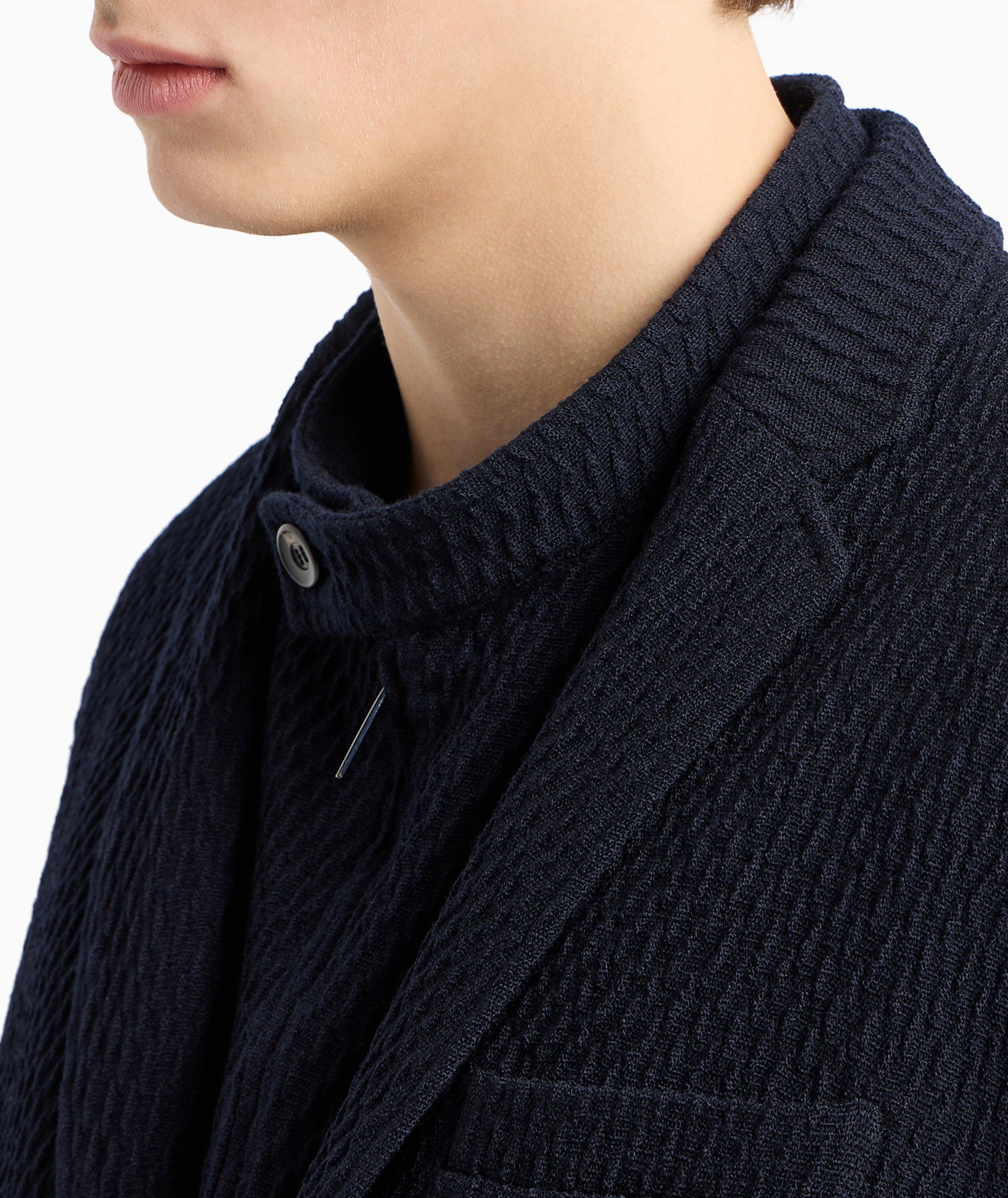 Textured Stretch-Virgin Wool Sport Jacket image 3