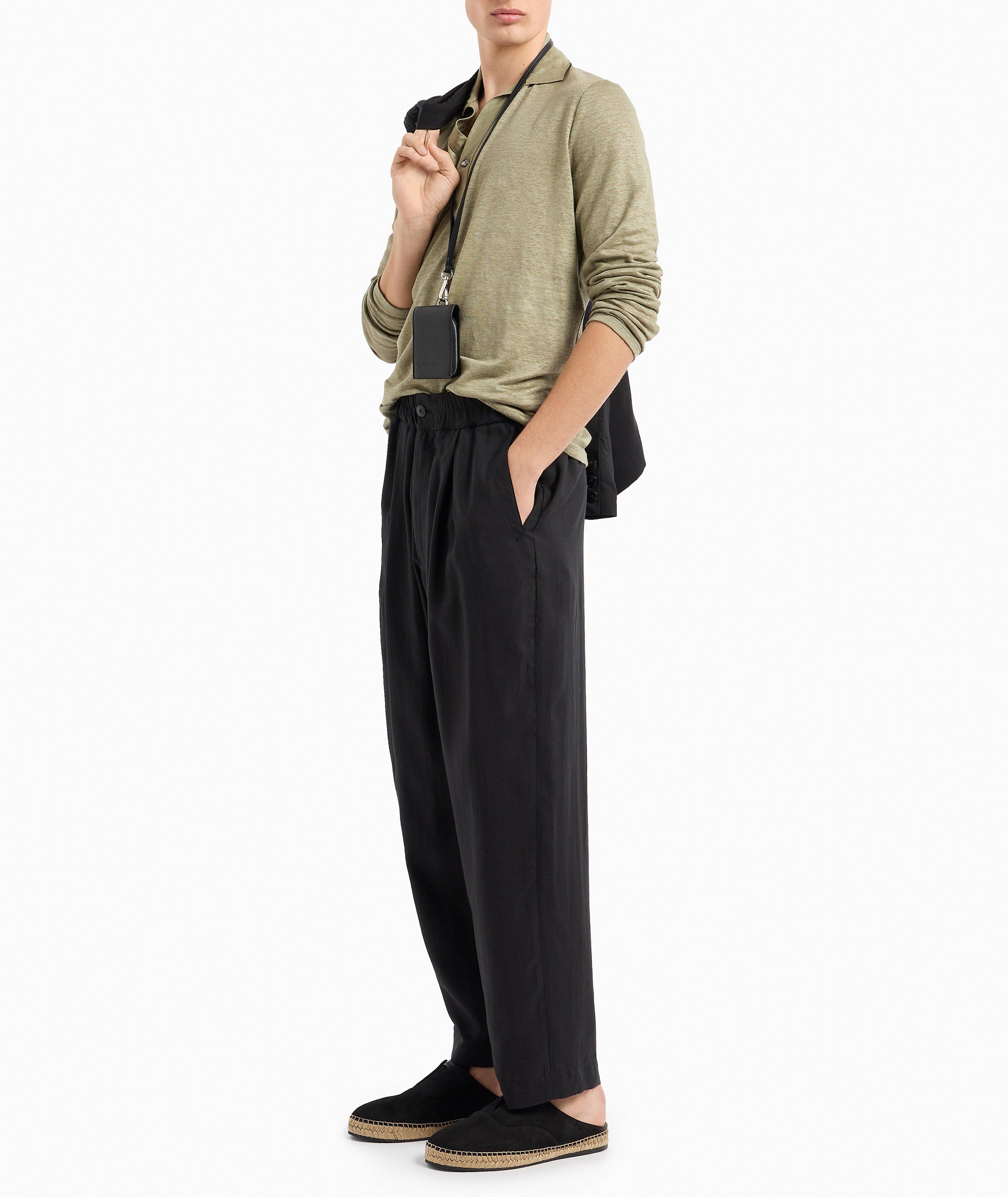 ASV Lyocell-Silk Canvas Trousers  image 3