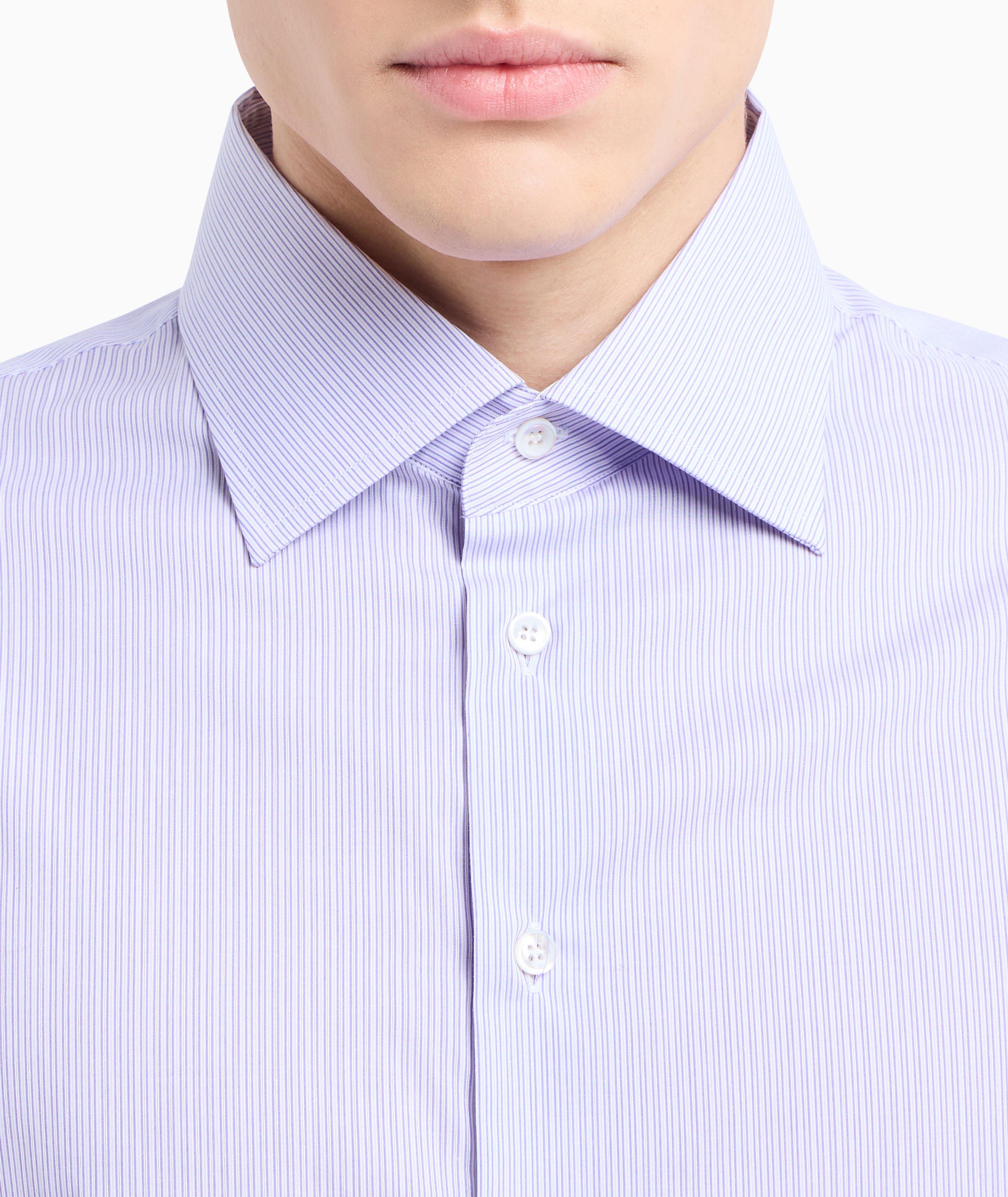 Striped Cotton Dress Shirt image 2