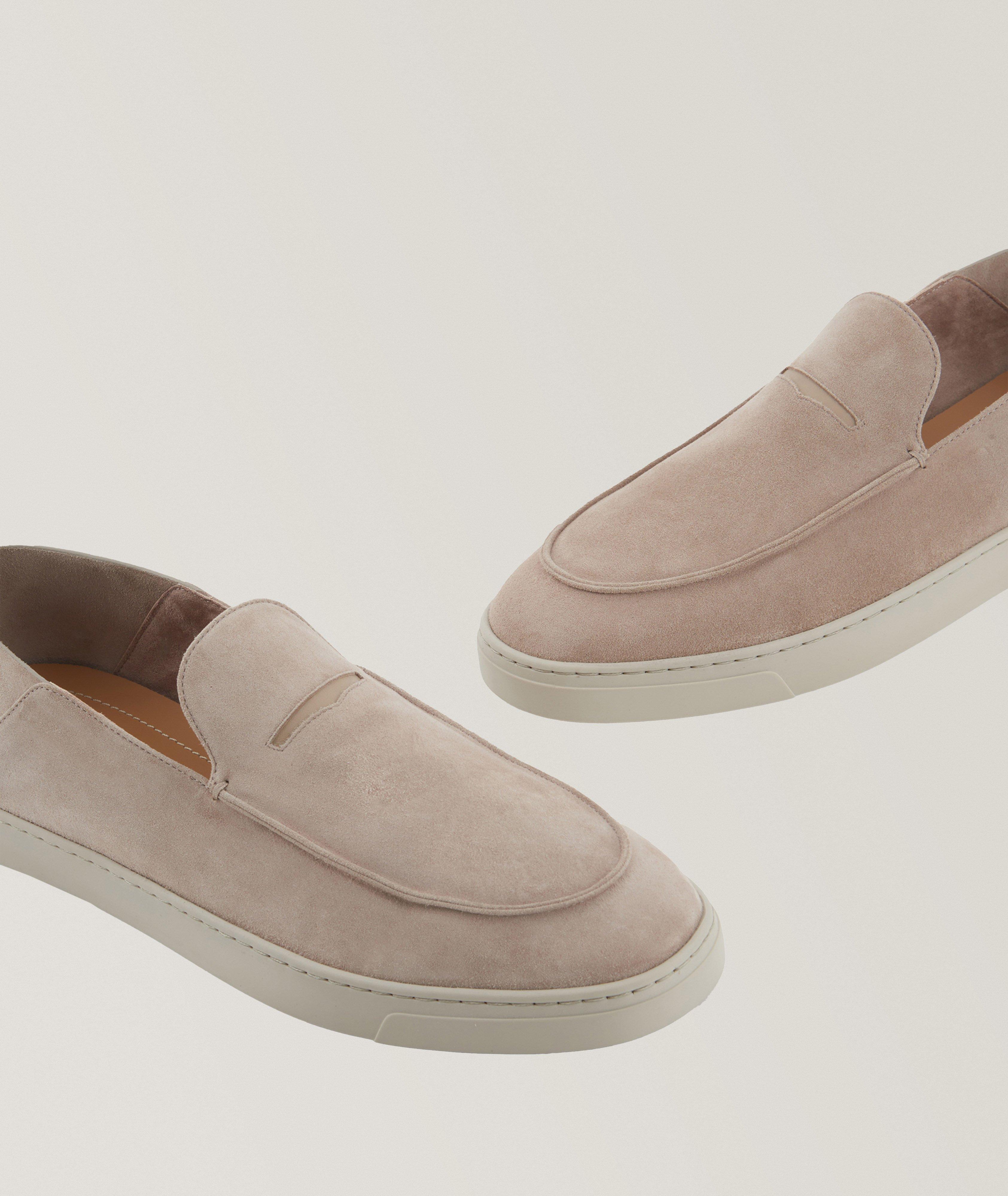 Suede Penny Loafers image 2