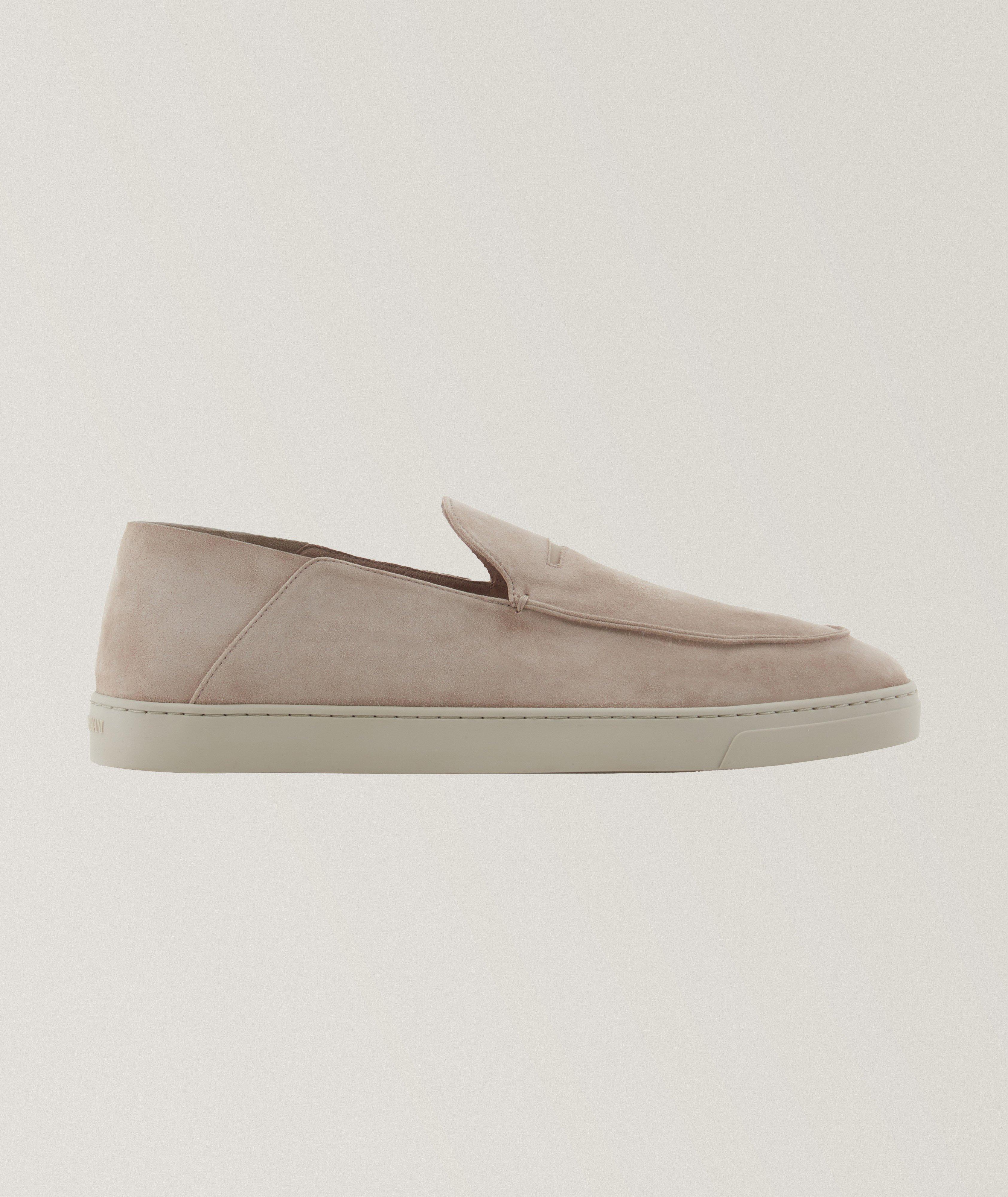 Suede Penny Loafers image 0