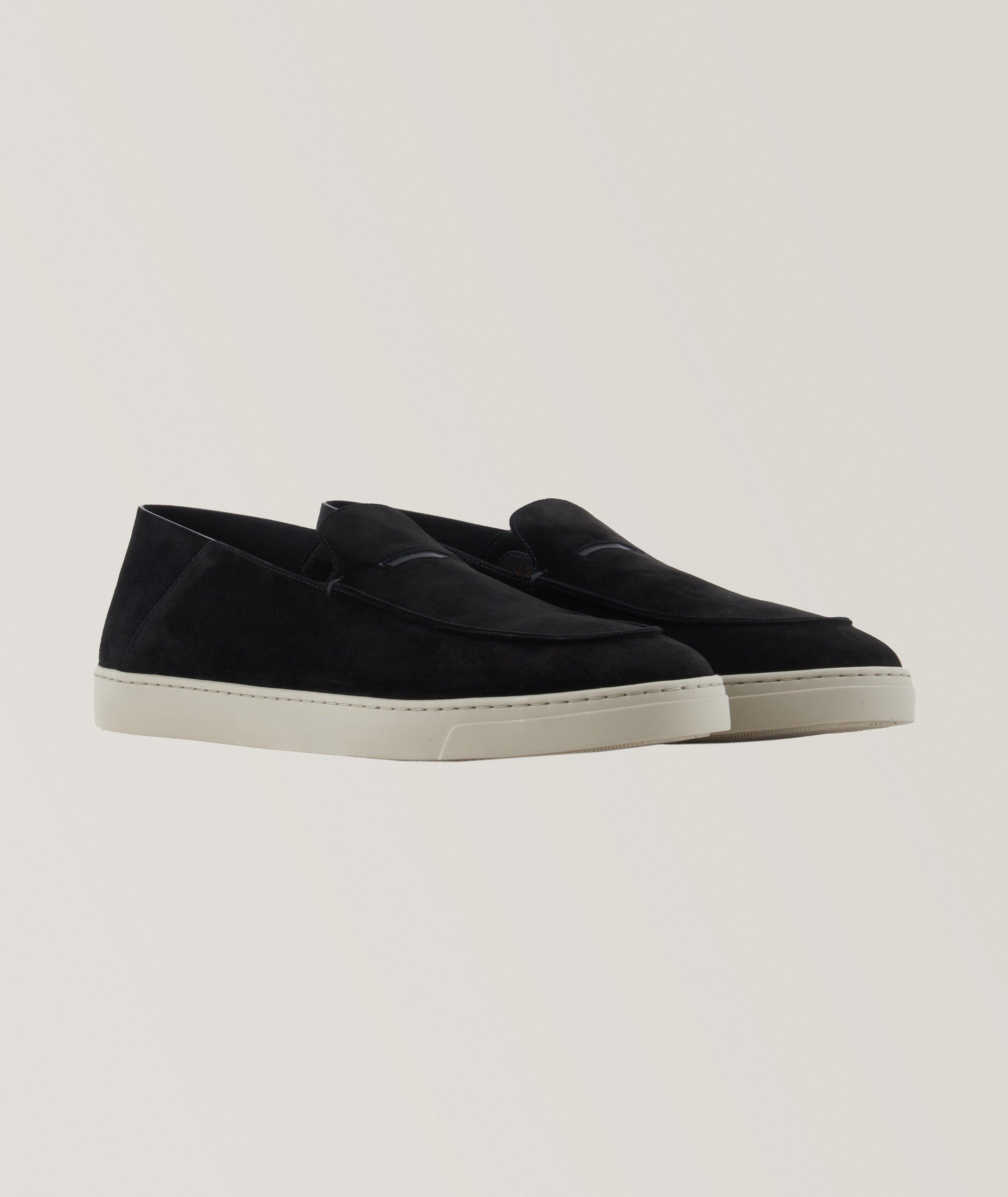 Suede Penny Loafers image 2