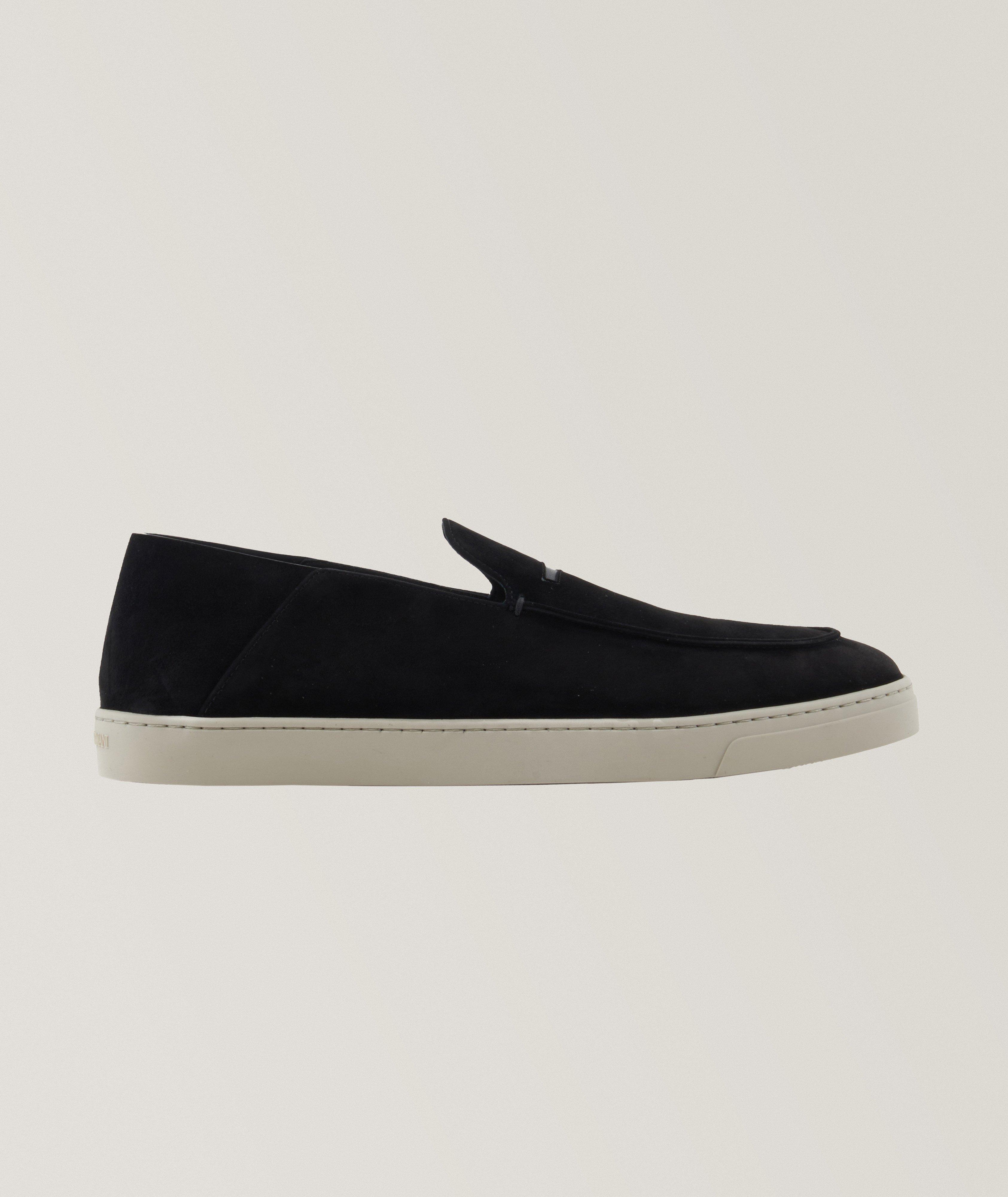 Suede Penny Loafers image 0