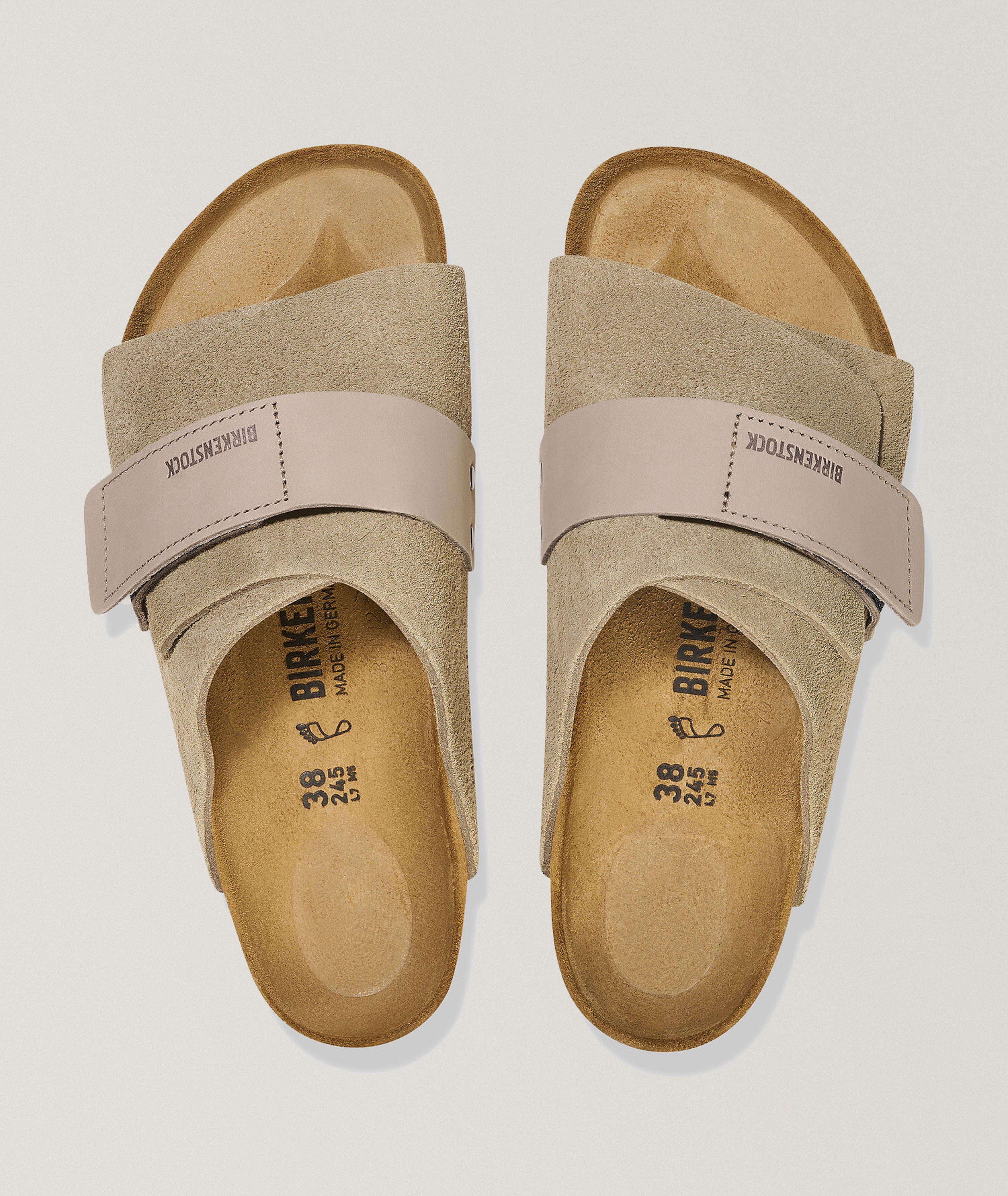 Kyoto Nubuck & Suede Leather Sandals