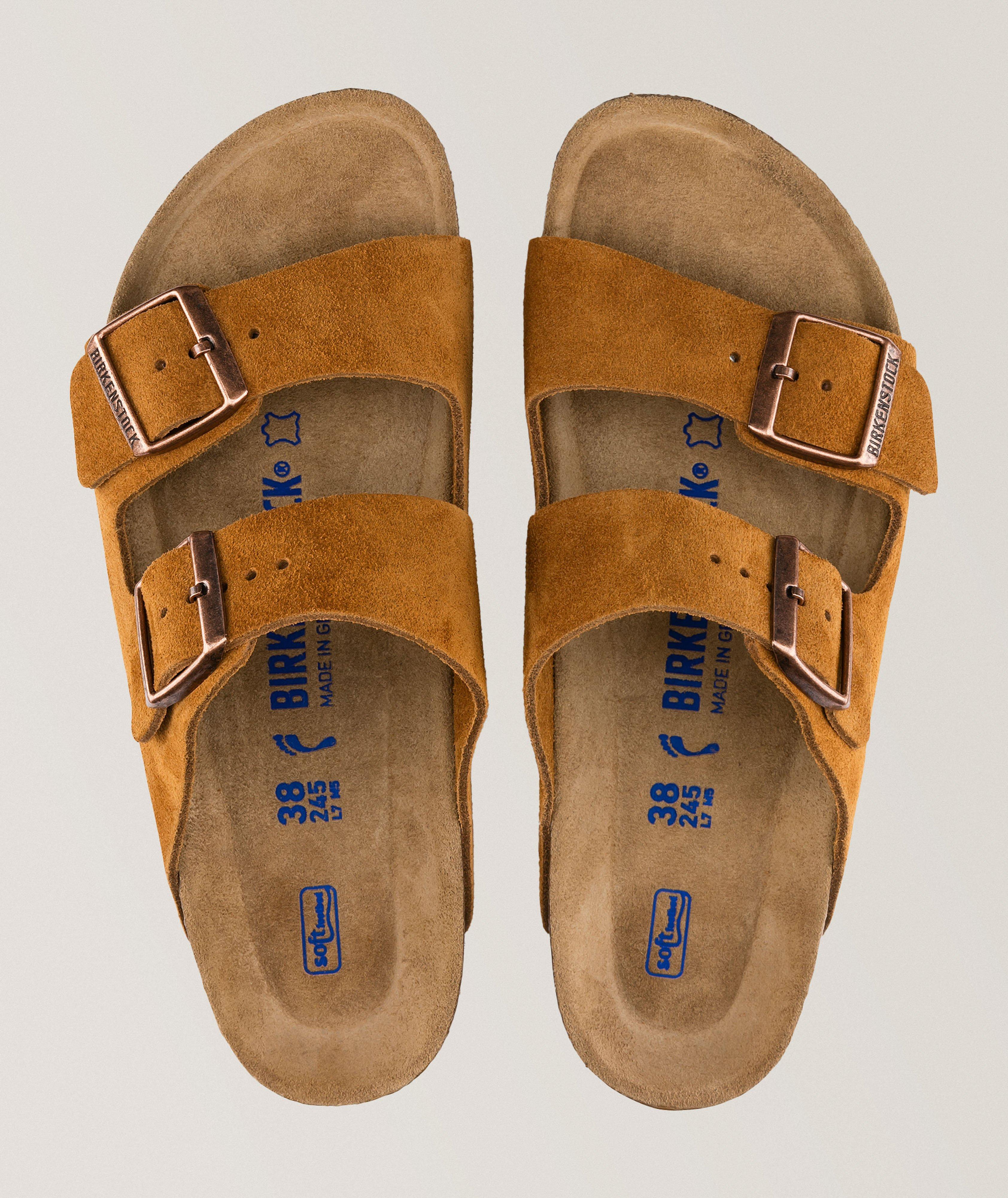 Arizona Suede Soft Footbed Sandals