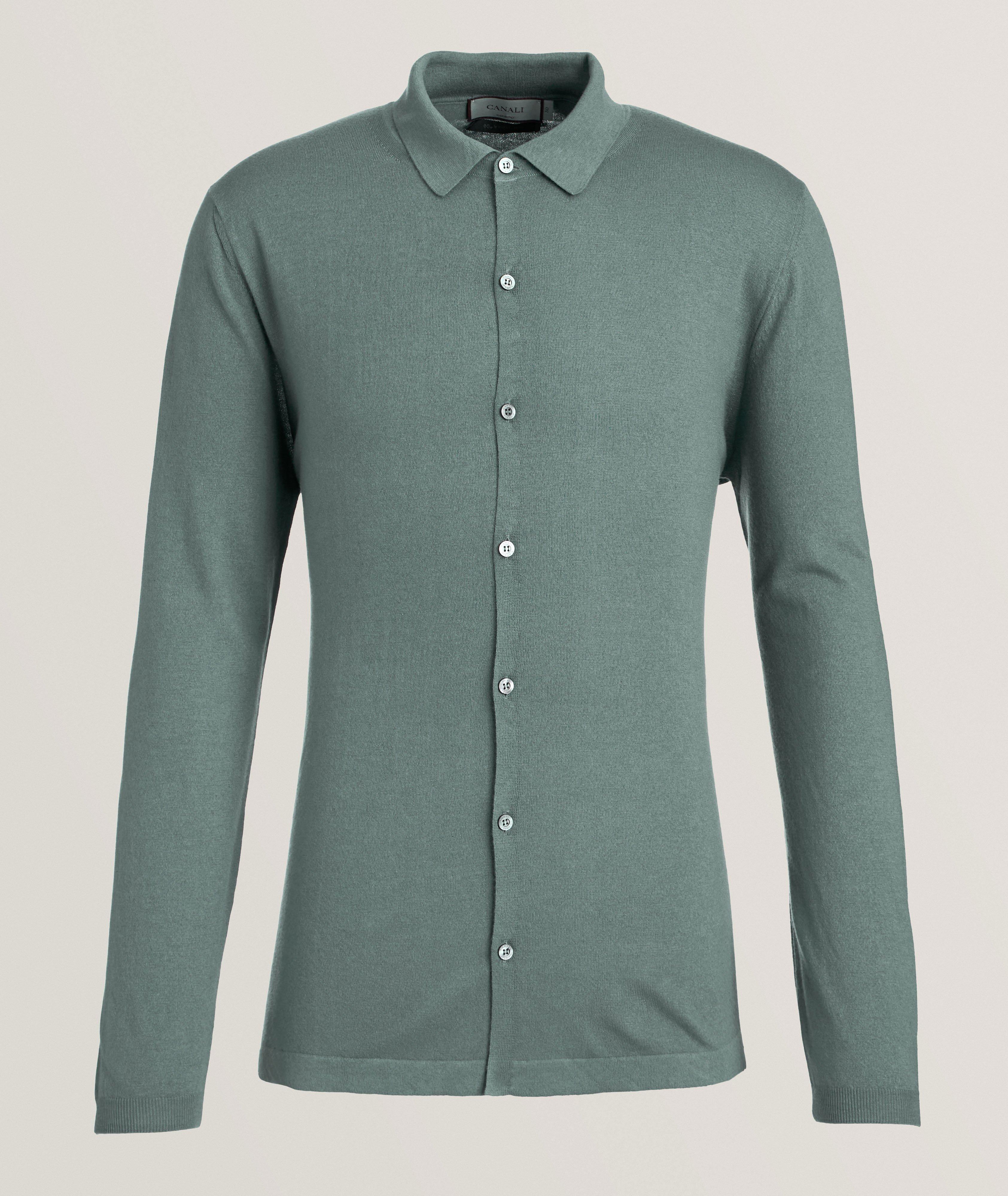 Anniversary Cashmere Knit Shirt image 0