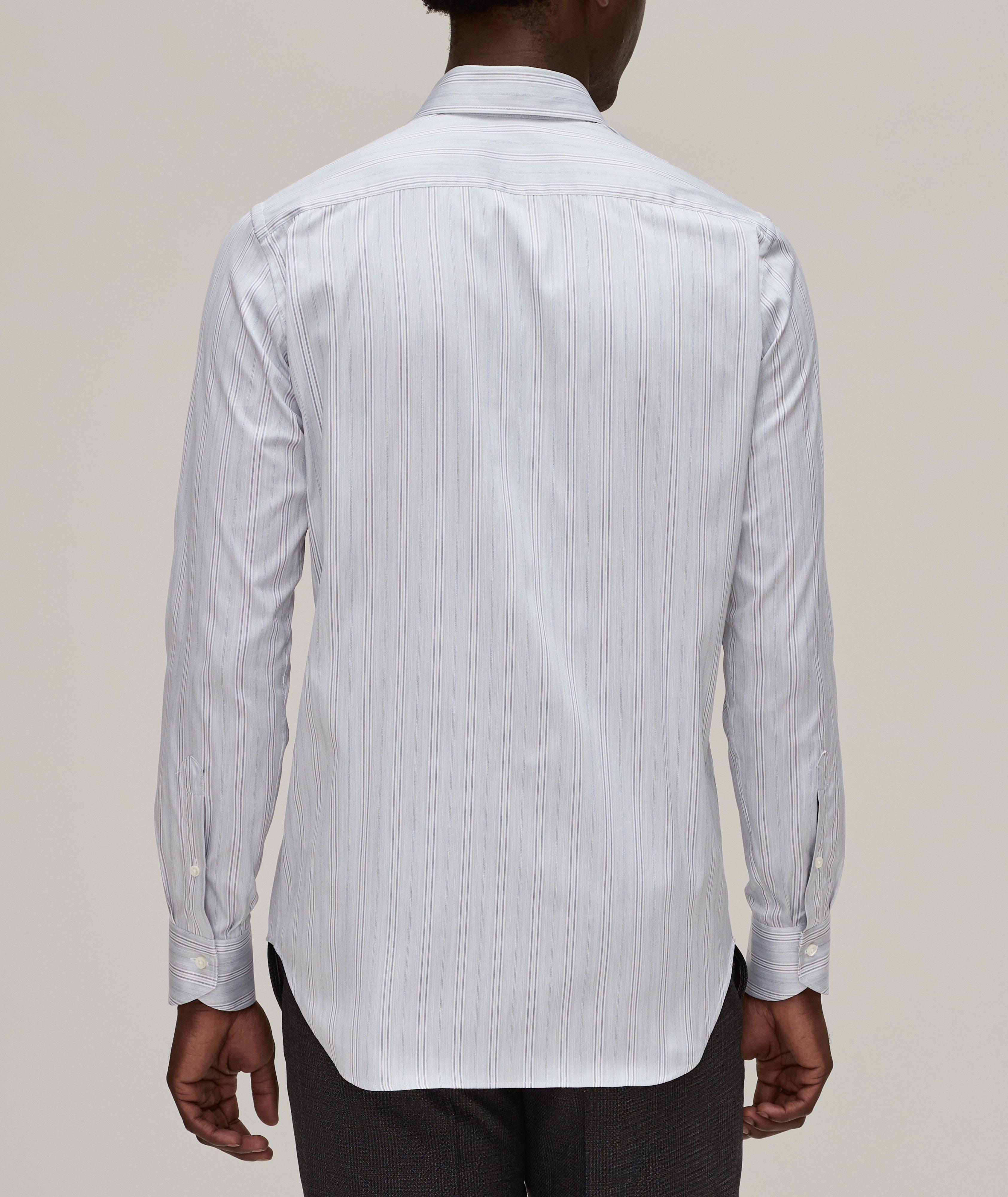 Chemise habillée en coton à rayures image 2