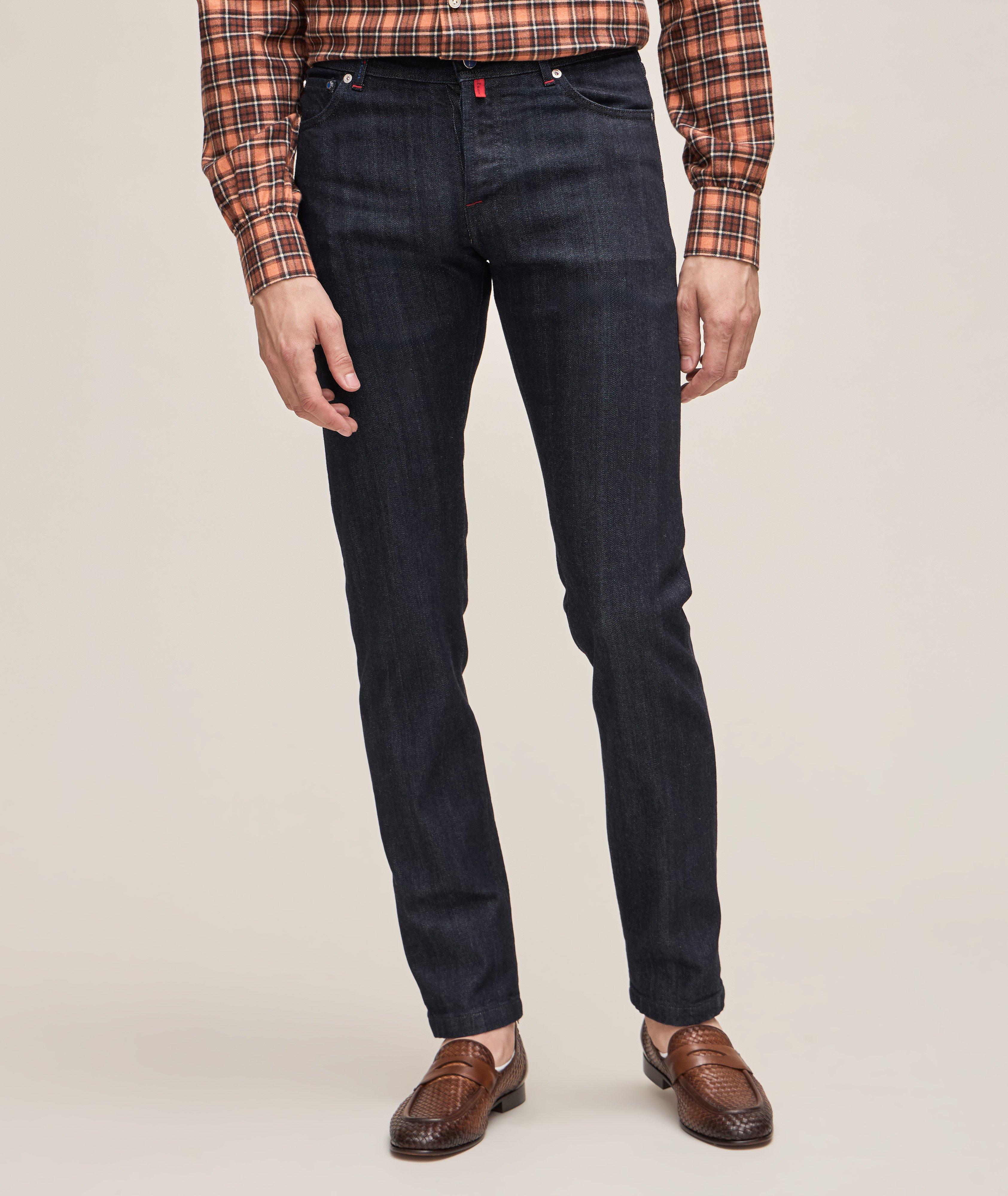 Pantalon en coton extensible image 1