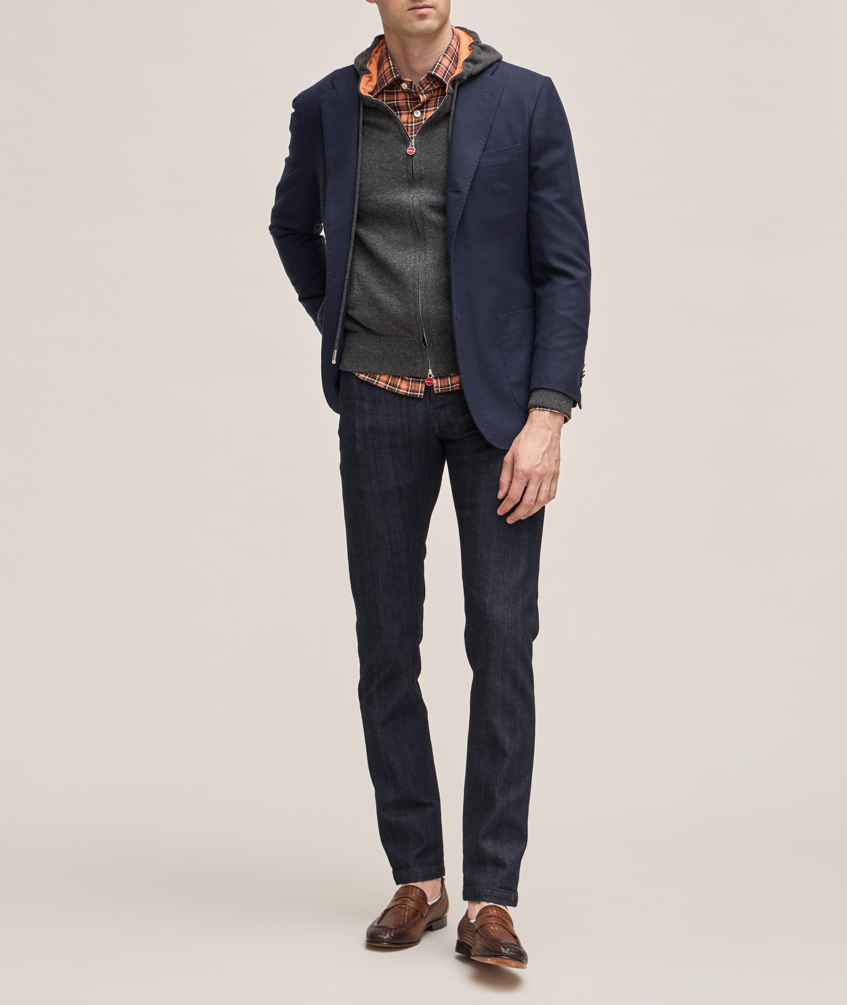 Pantalon en coton extensible image 3
