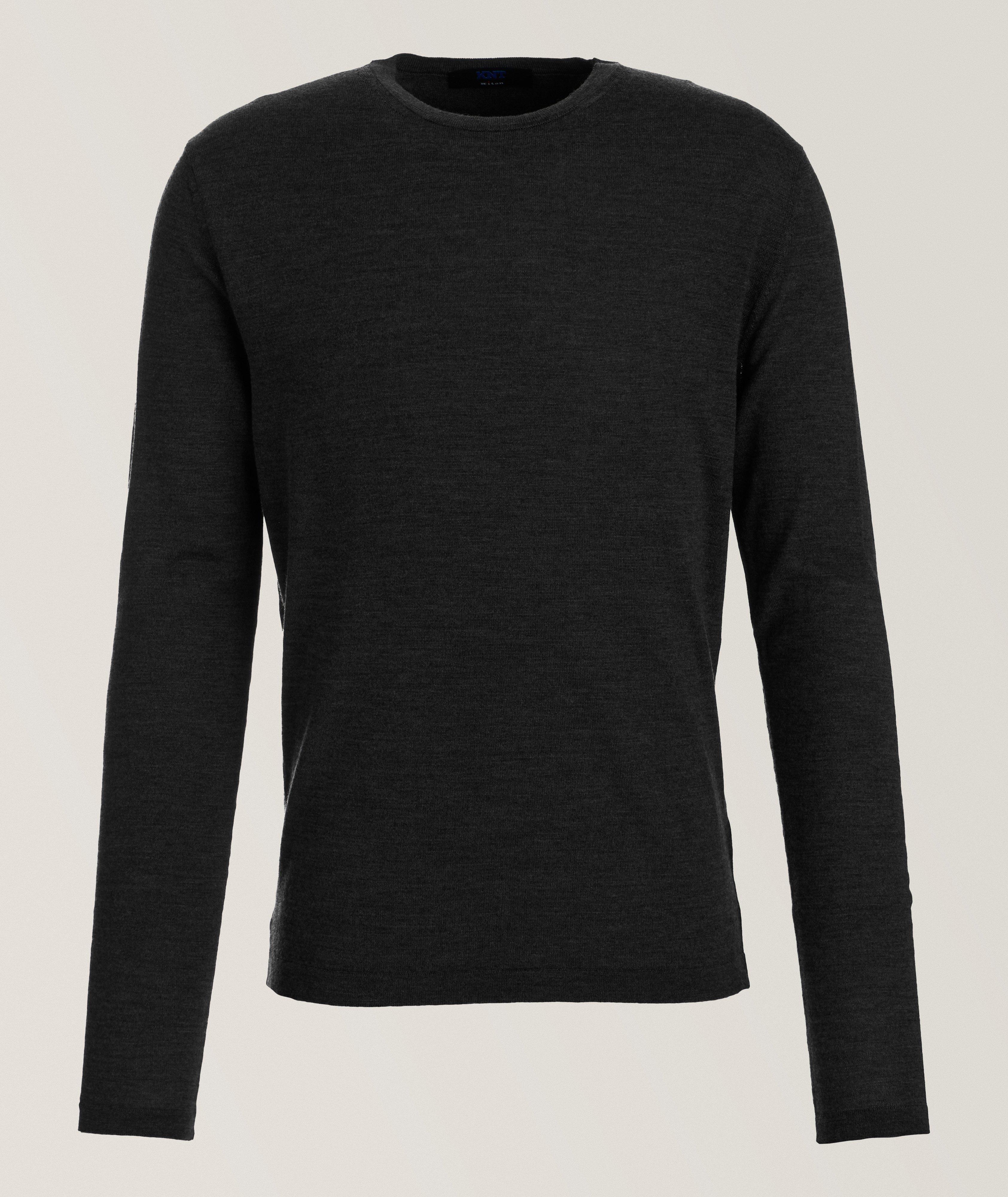 Stretch-Virgin Wool Blend Sweater  image 0