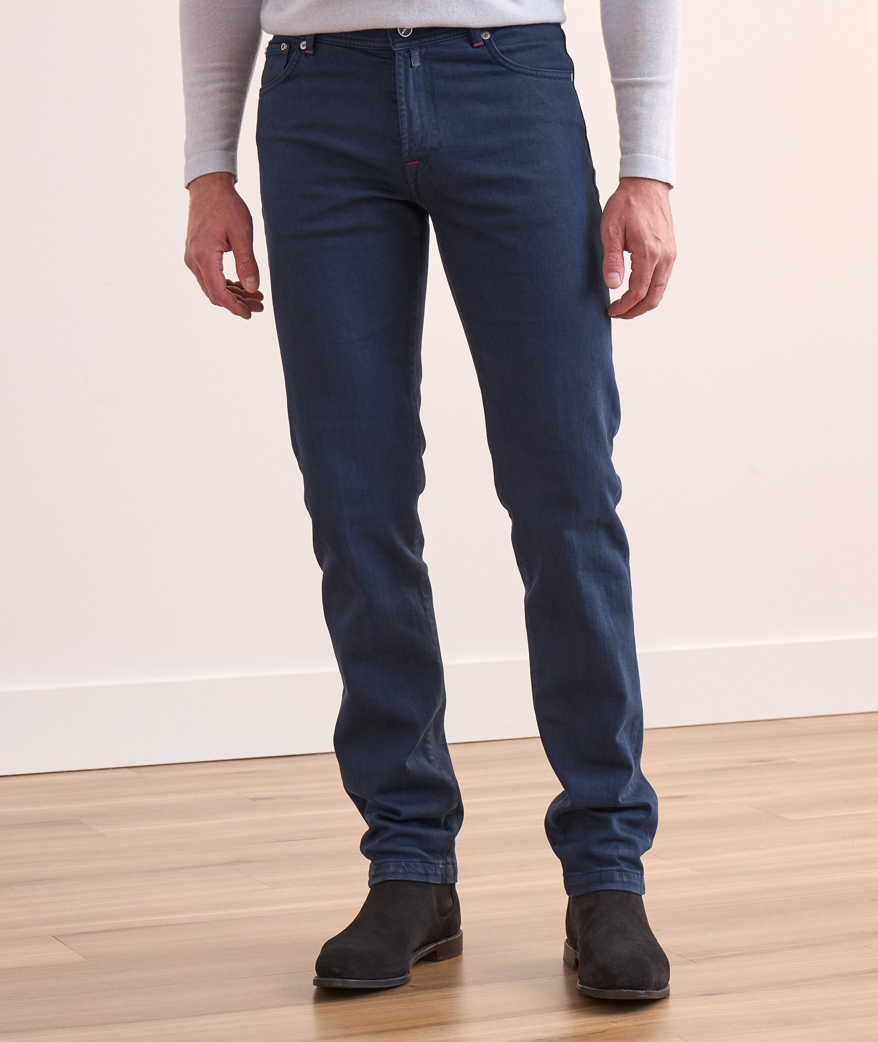 Stretch-Cotton Five-Pocket Pants image 2