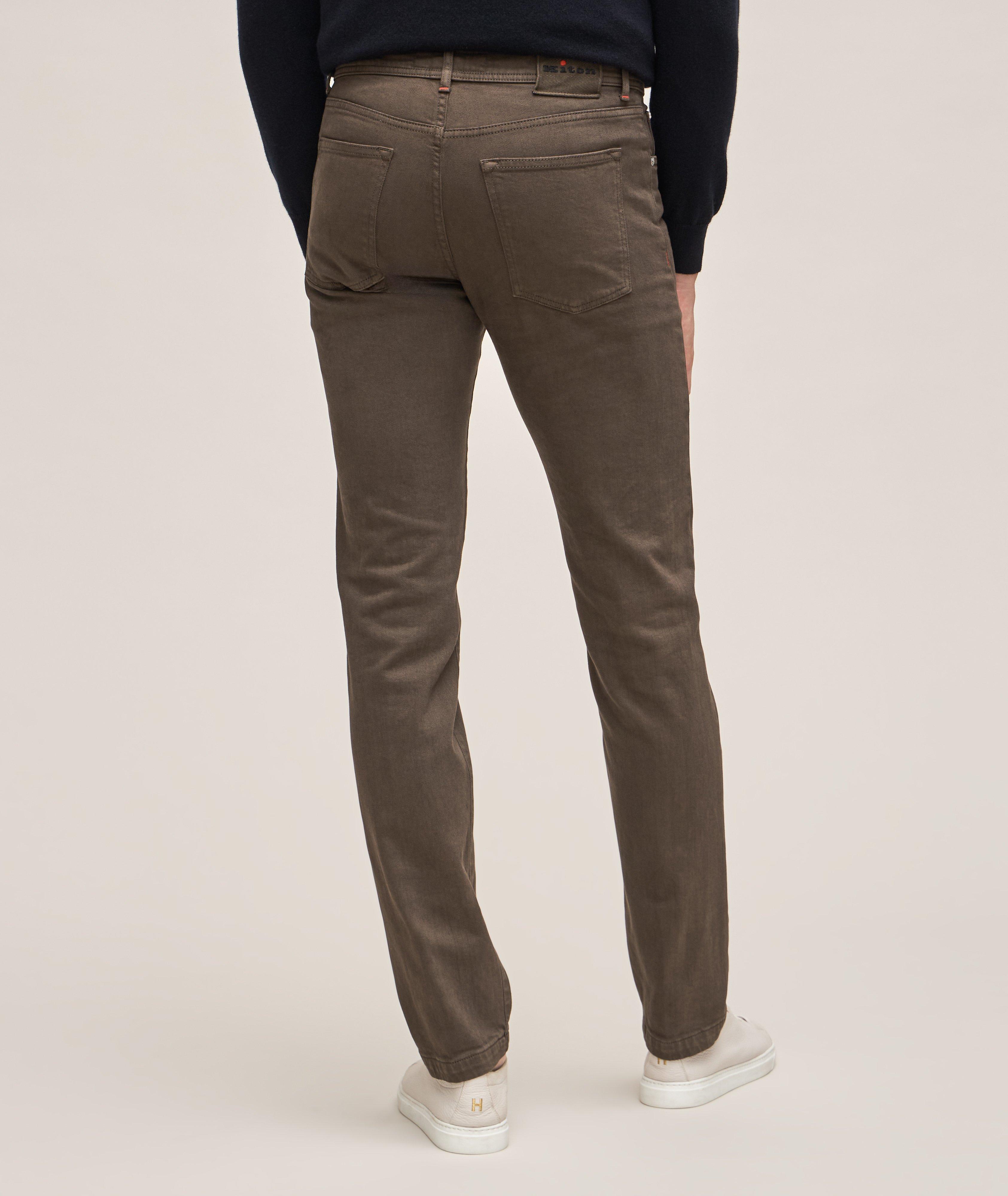 Stretch-Cotton Five-Pocket Pants image 2