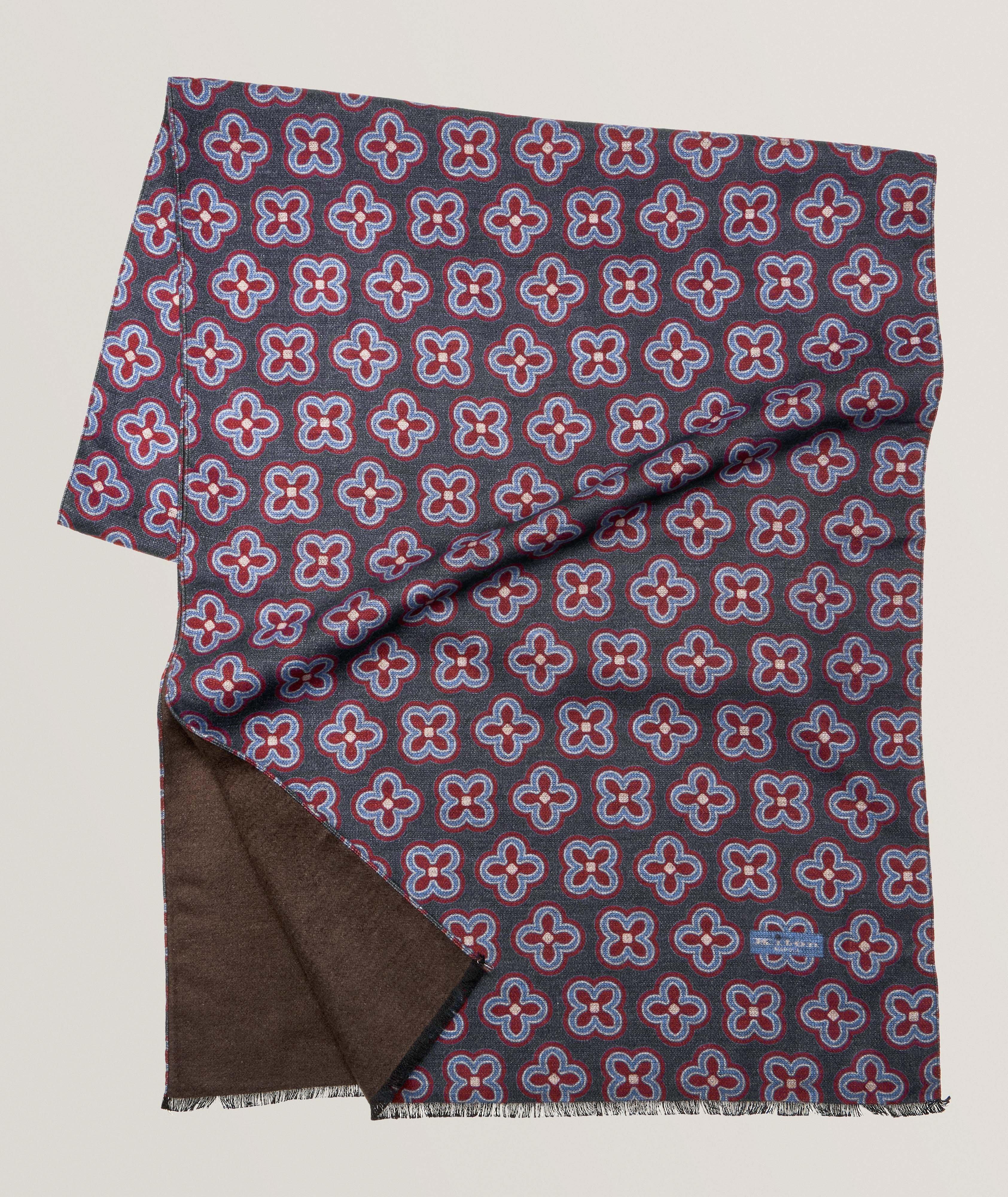 Geometric Silk Scarf image 0
