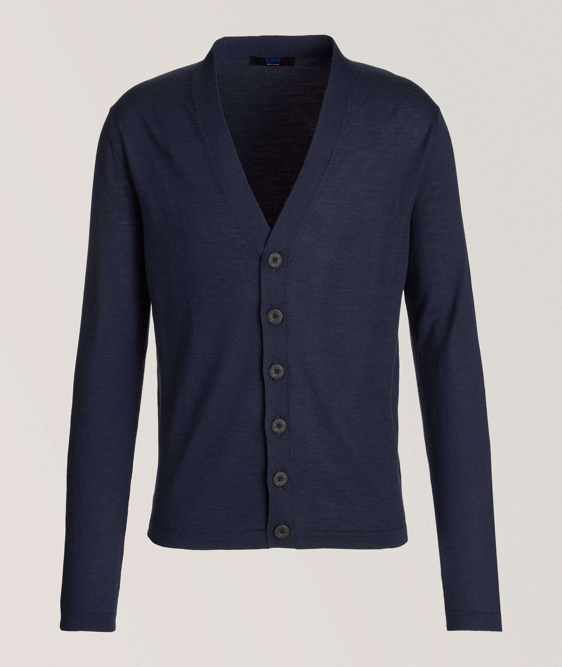 Cardigan en lainage chiné image 0