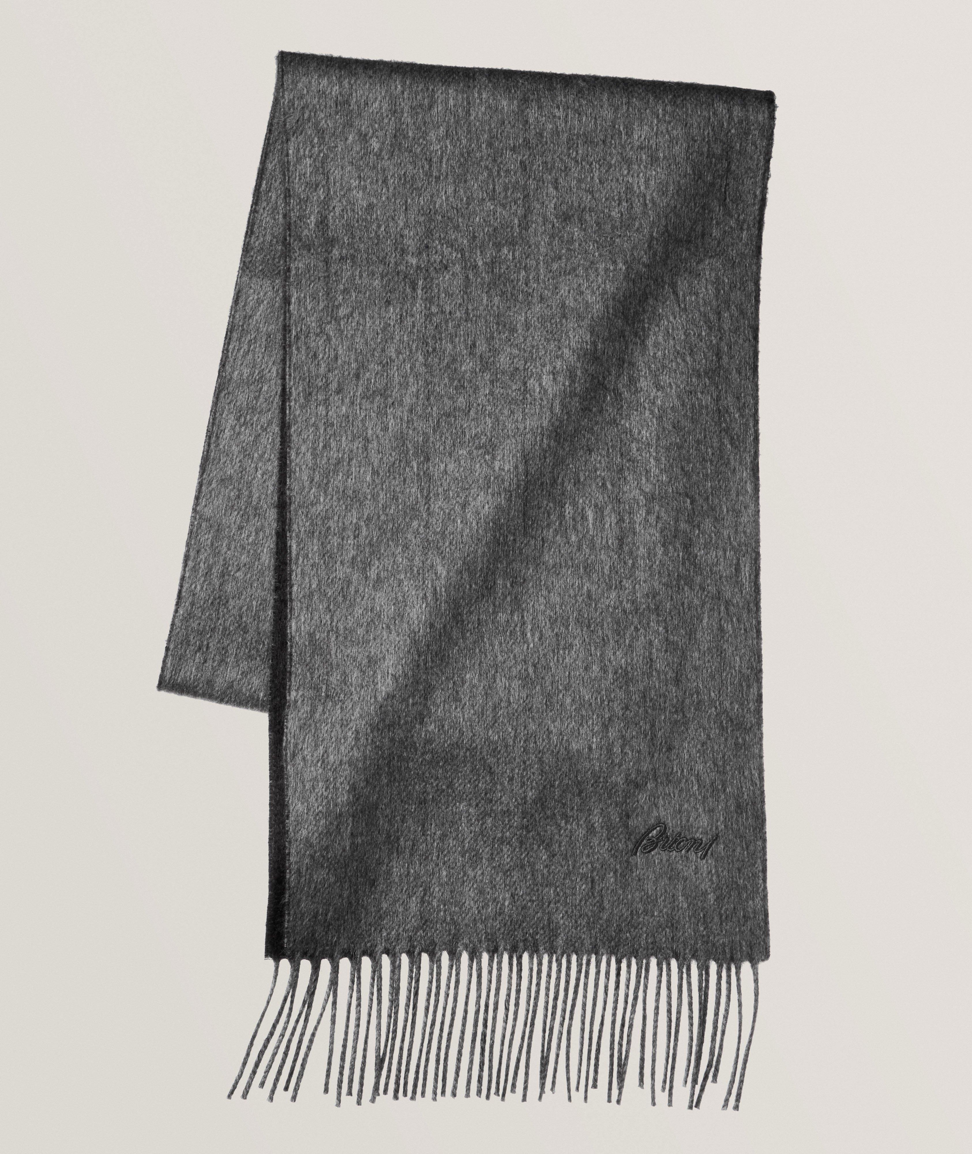 Fringed Silk-Cashmere Scarf image 0