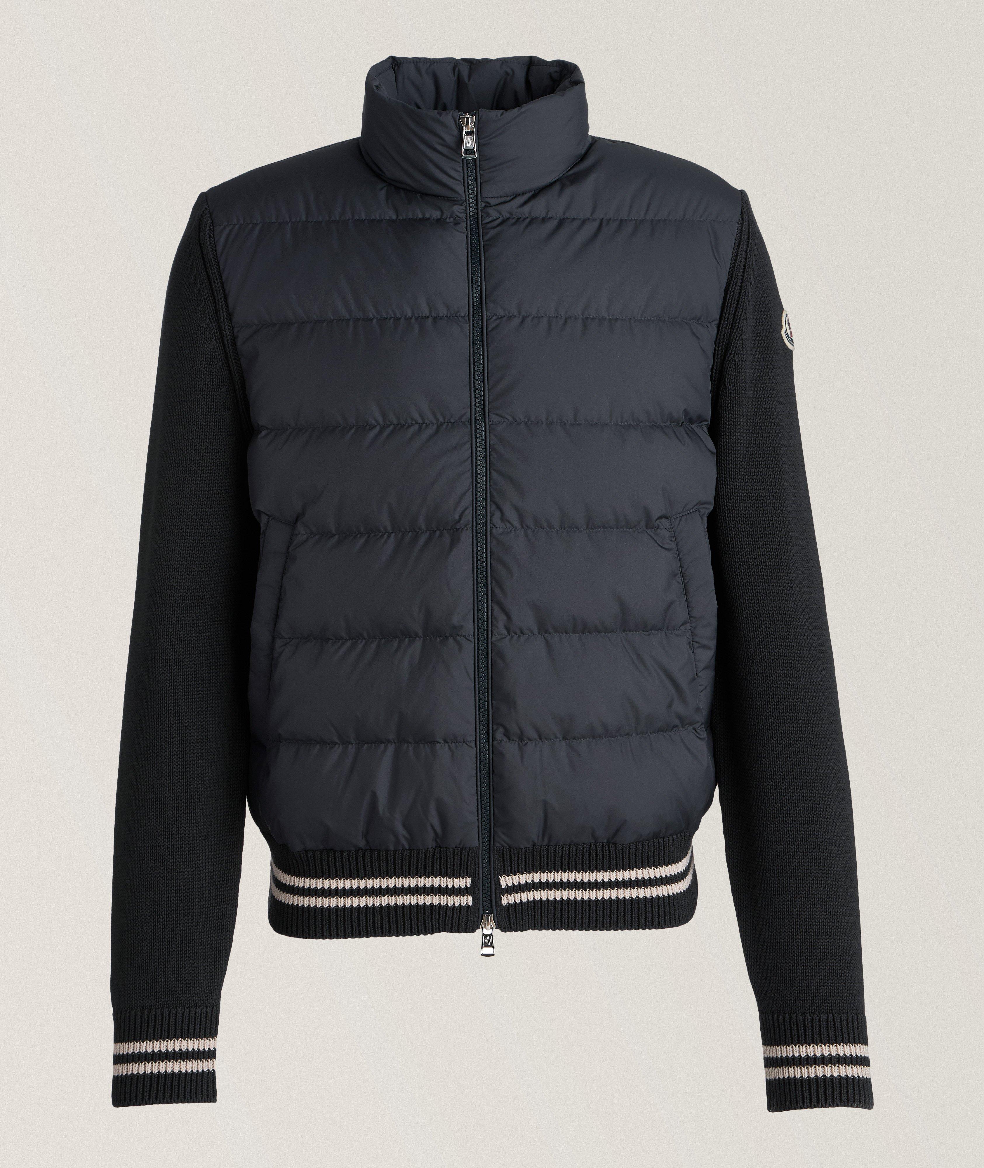 Moncler mixed media jacket on sale