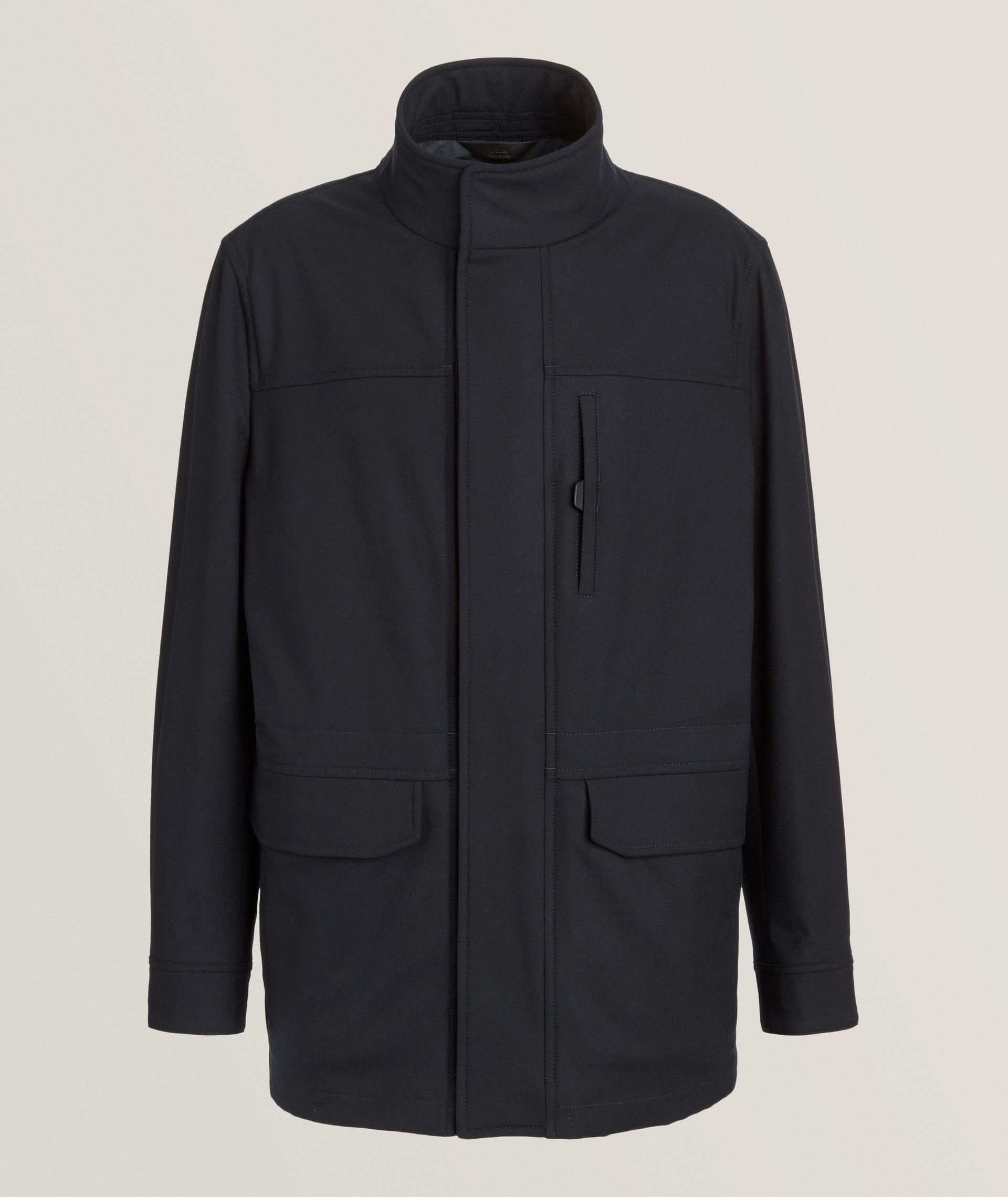 Water Resistant Cashmere Field Jacket image 0