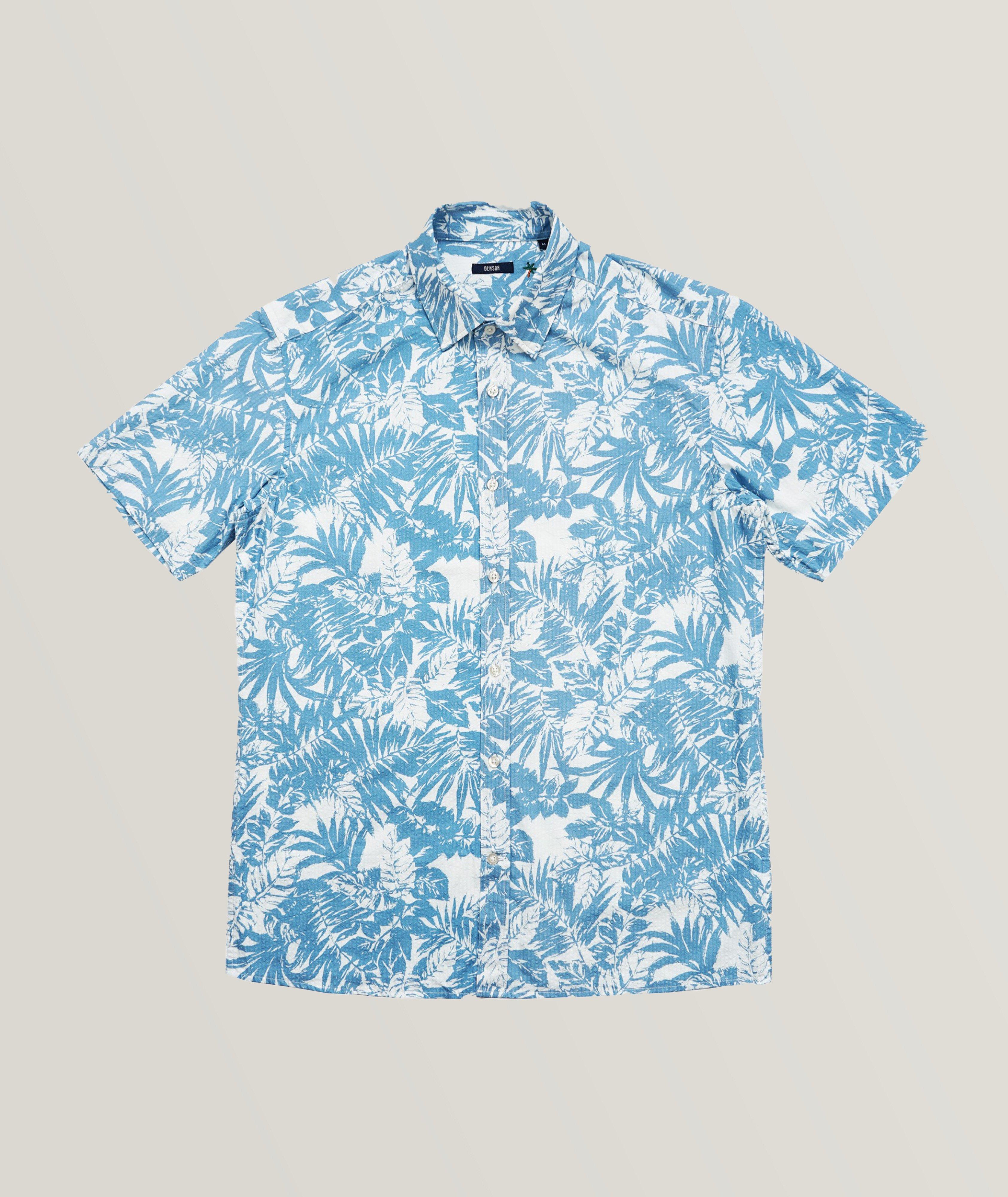 Reynolds Seersucker Leaves Shirt image 0