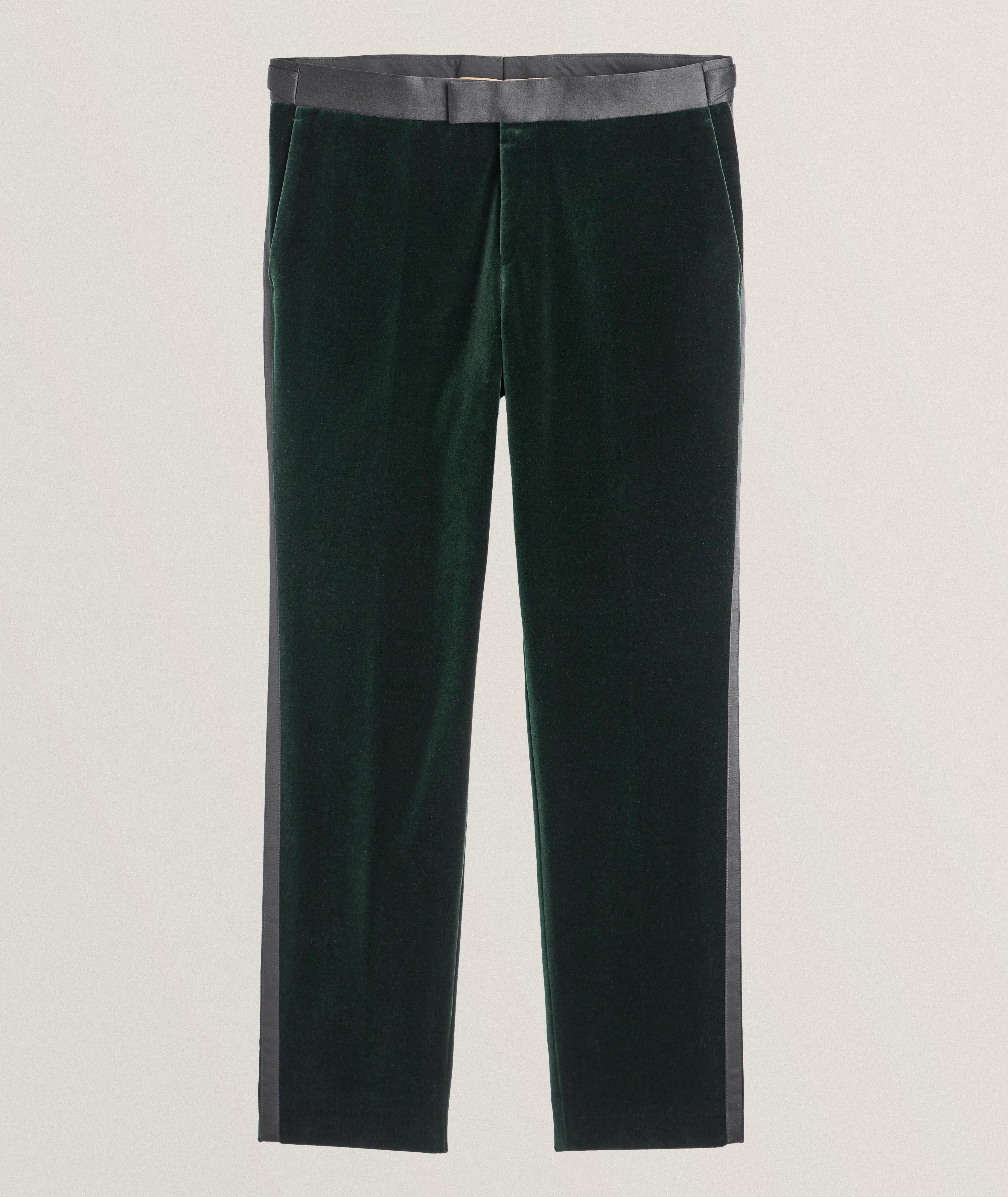 Velvet Tuxedo Pants