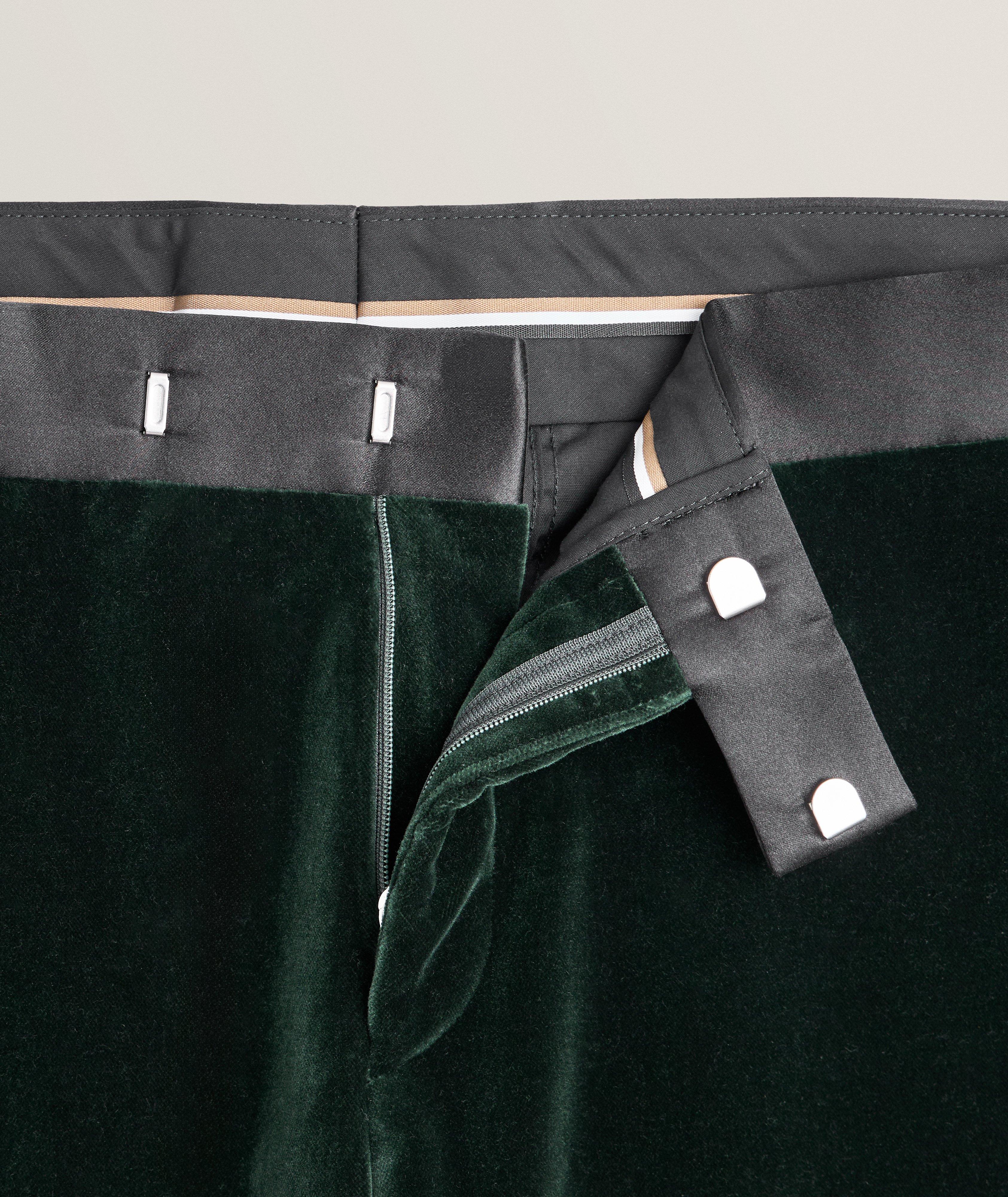 Pantalon de smoking en velours, collection 70e anniversaire image 1