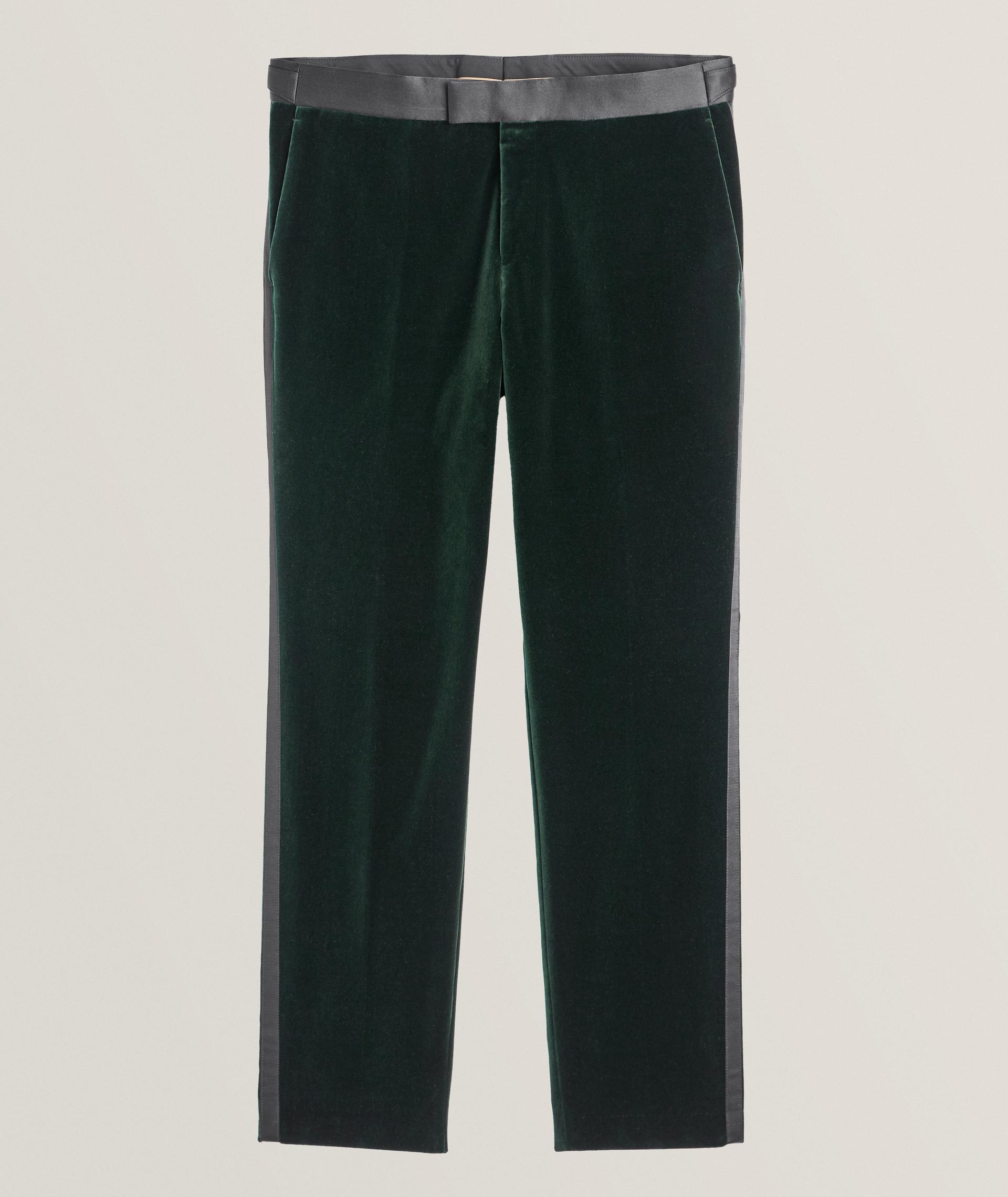 Pantalon de smoking en velours, collection 70e anniversaire image 0