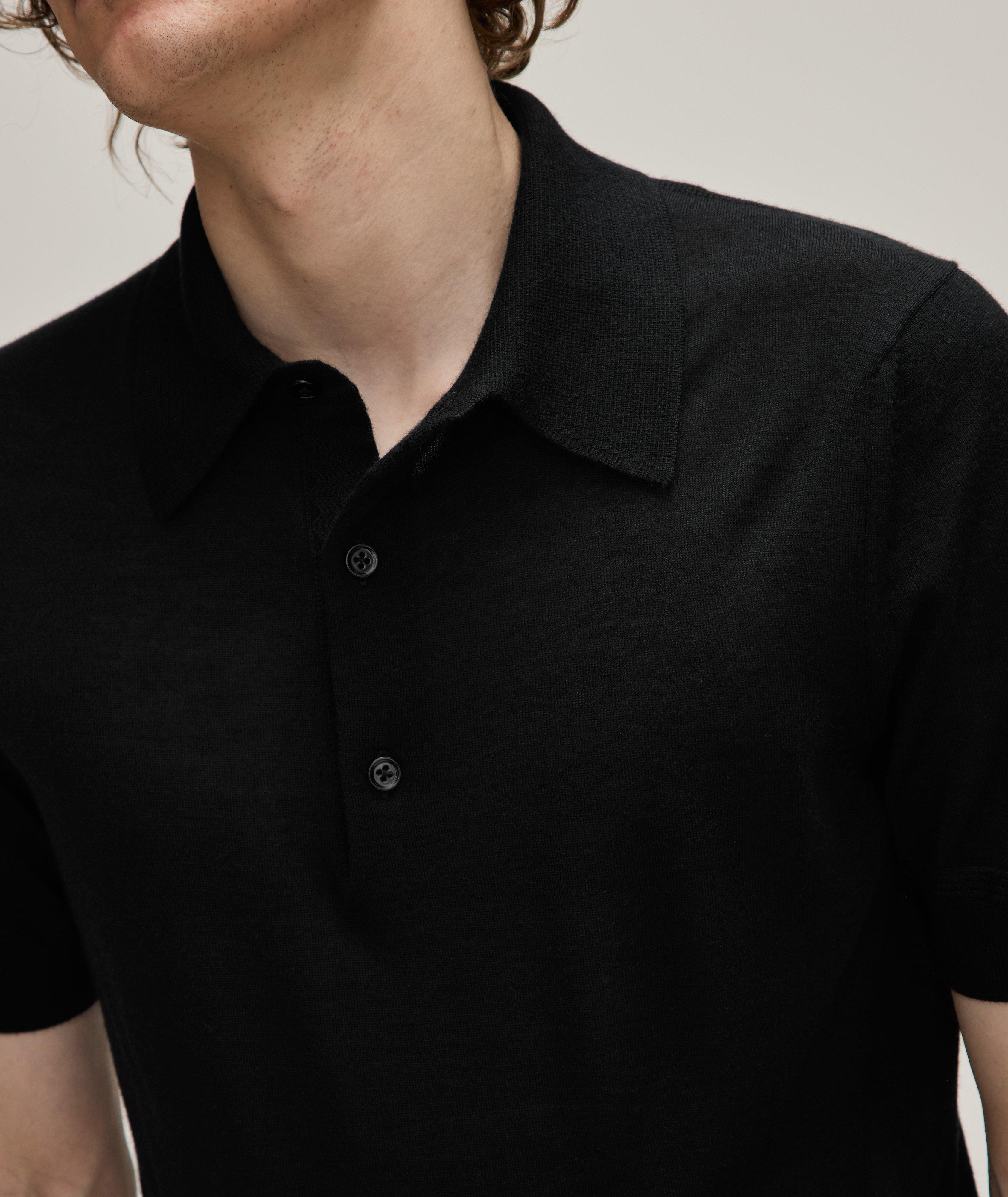 Cashmere-Silk Knitted Polo  image 3