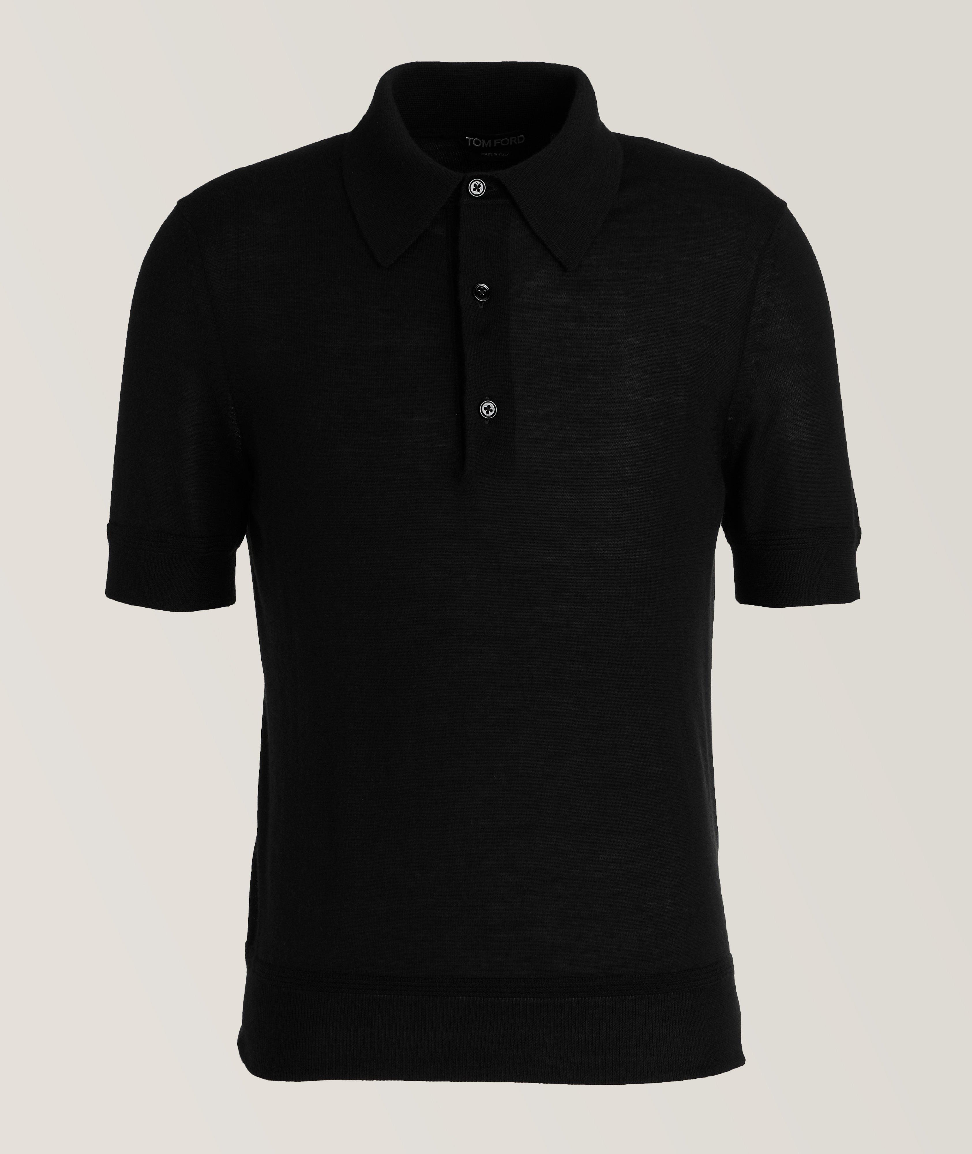 TOM FORD Polo en tricot de cachemire et de soie