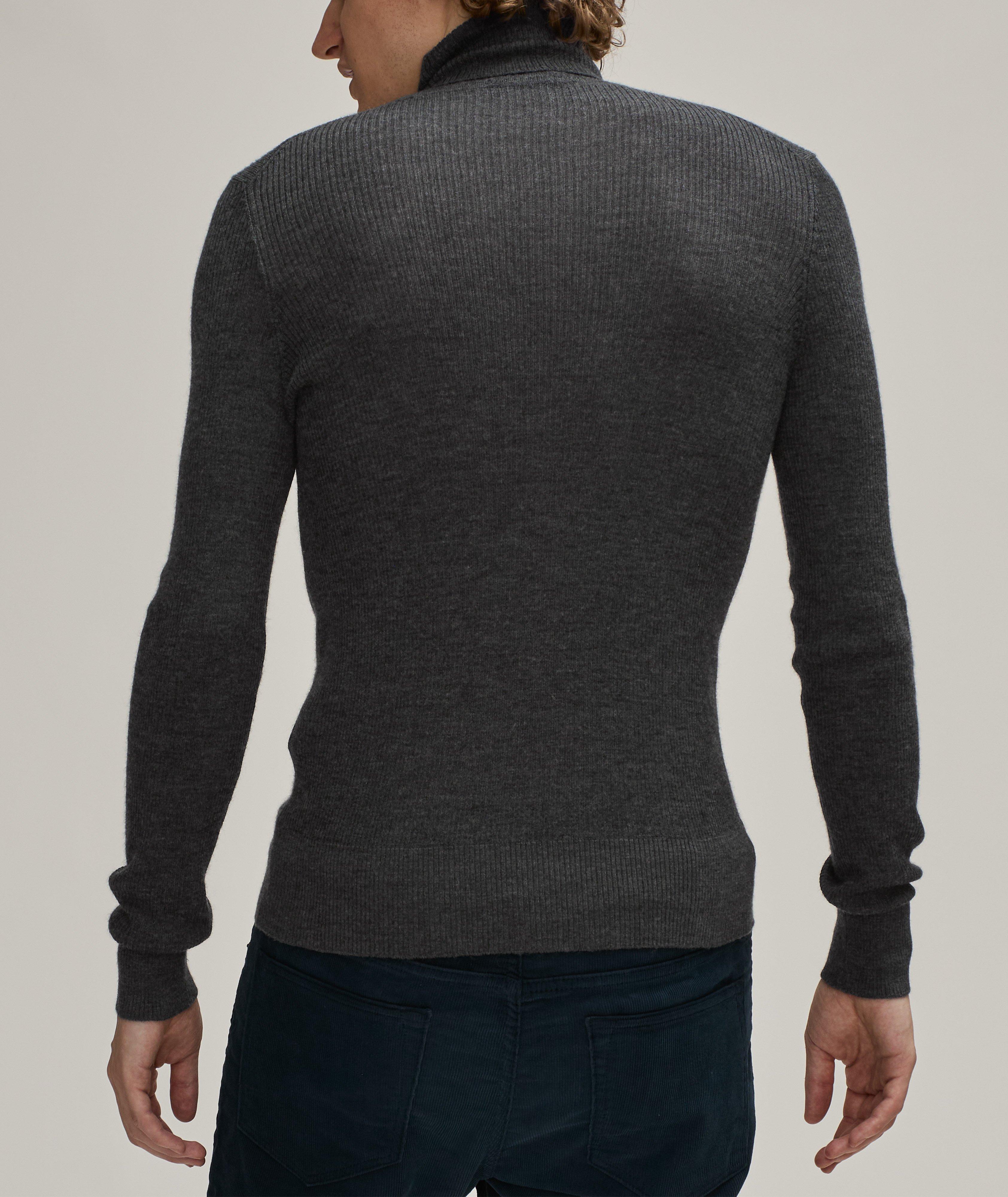 Wool-Blend Ribbed Turtleneck image 2