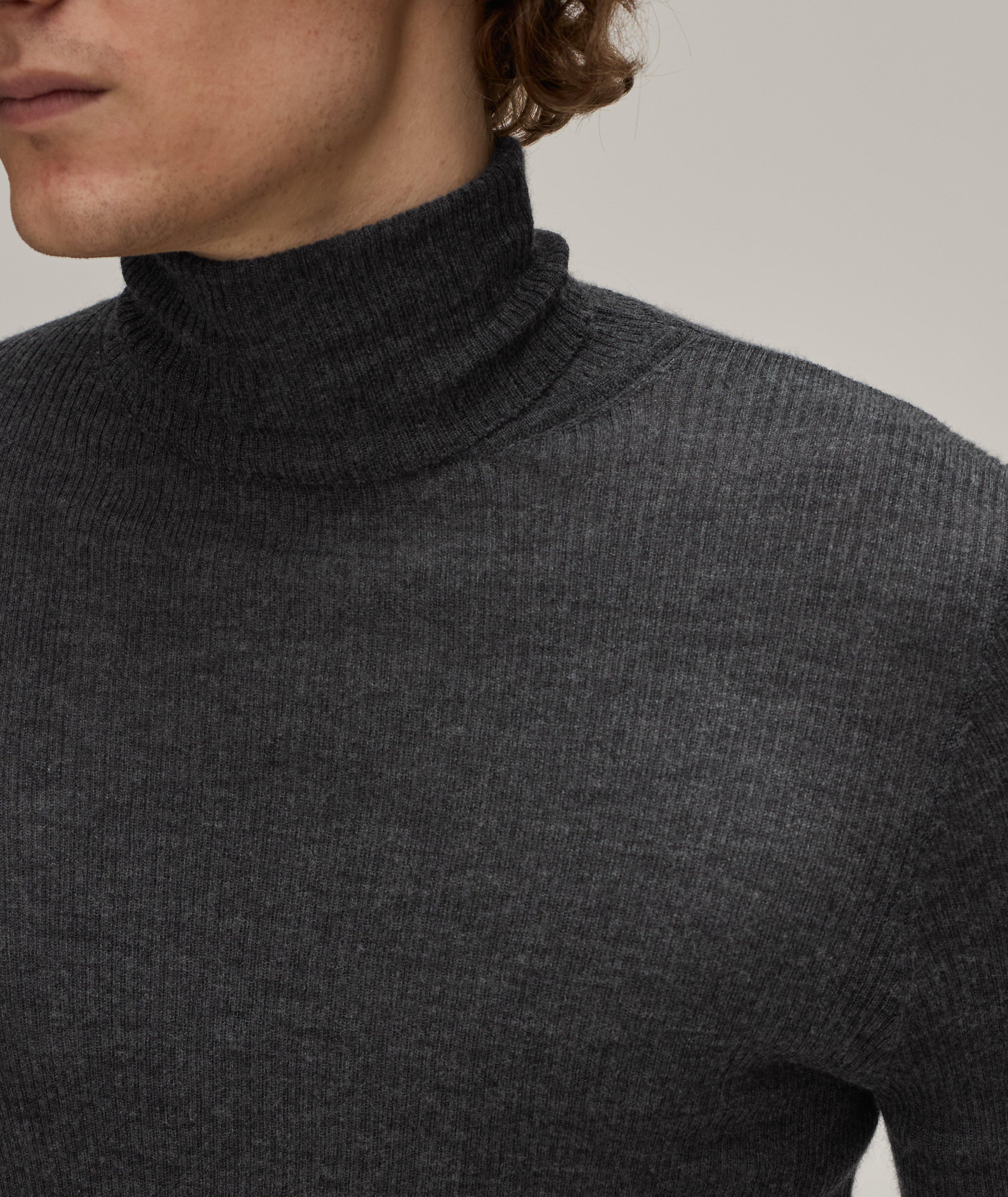 Wool-Blend Ribbed Turtleneck image 3