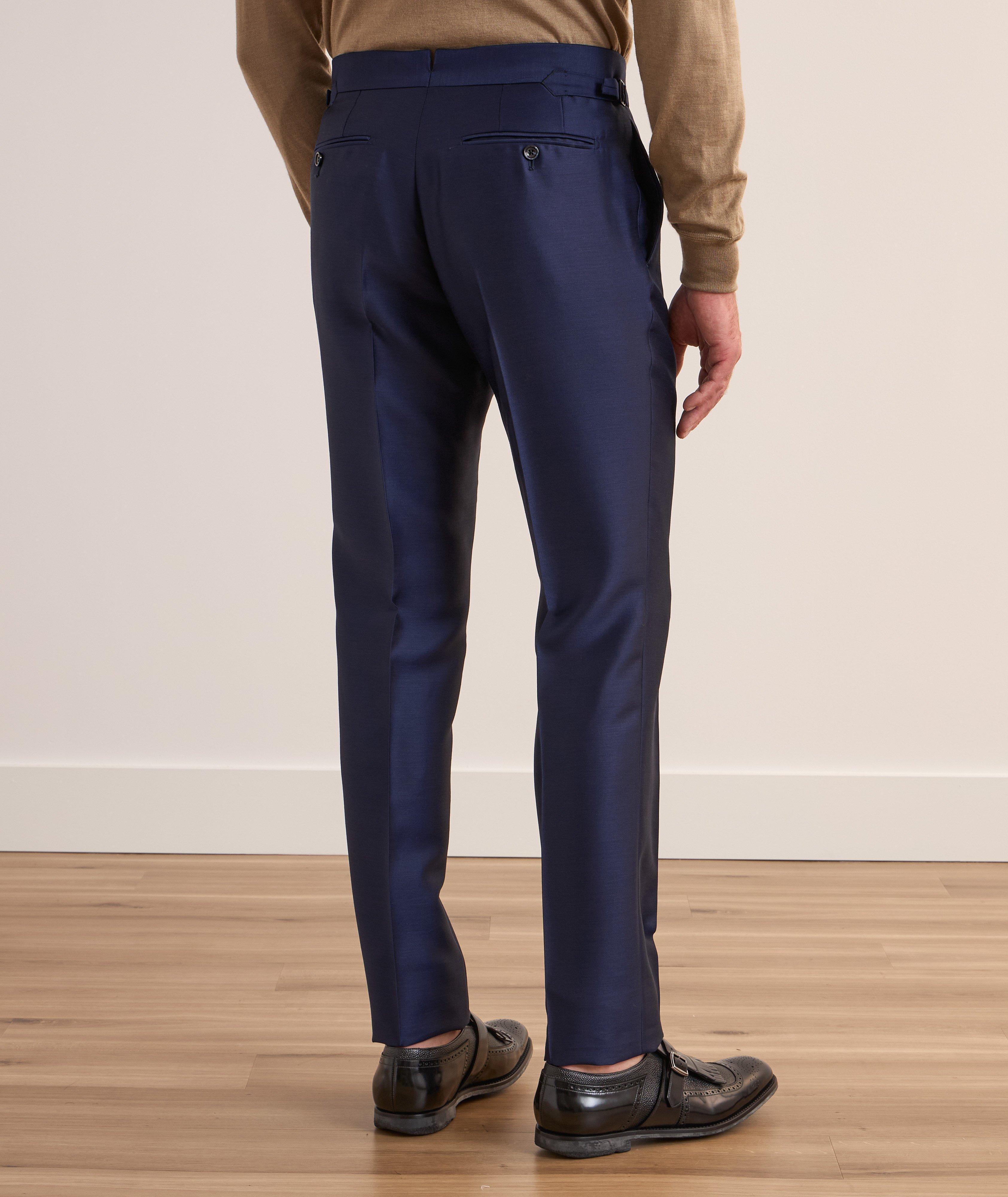 Pantalon Shelton en laine et en mohair image 3