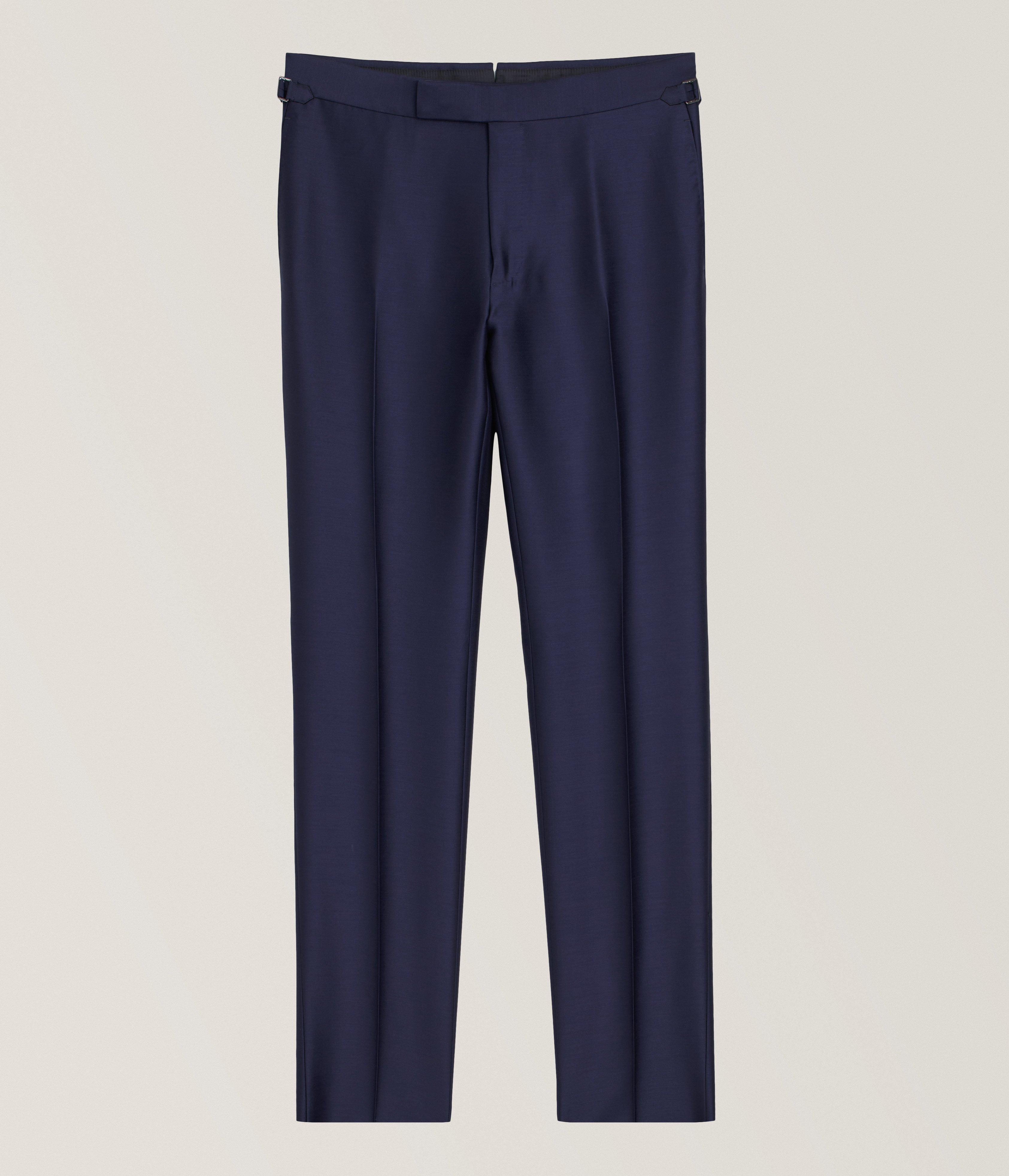 Pantalon Shelton en laine et en mohair image 0