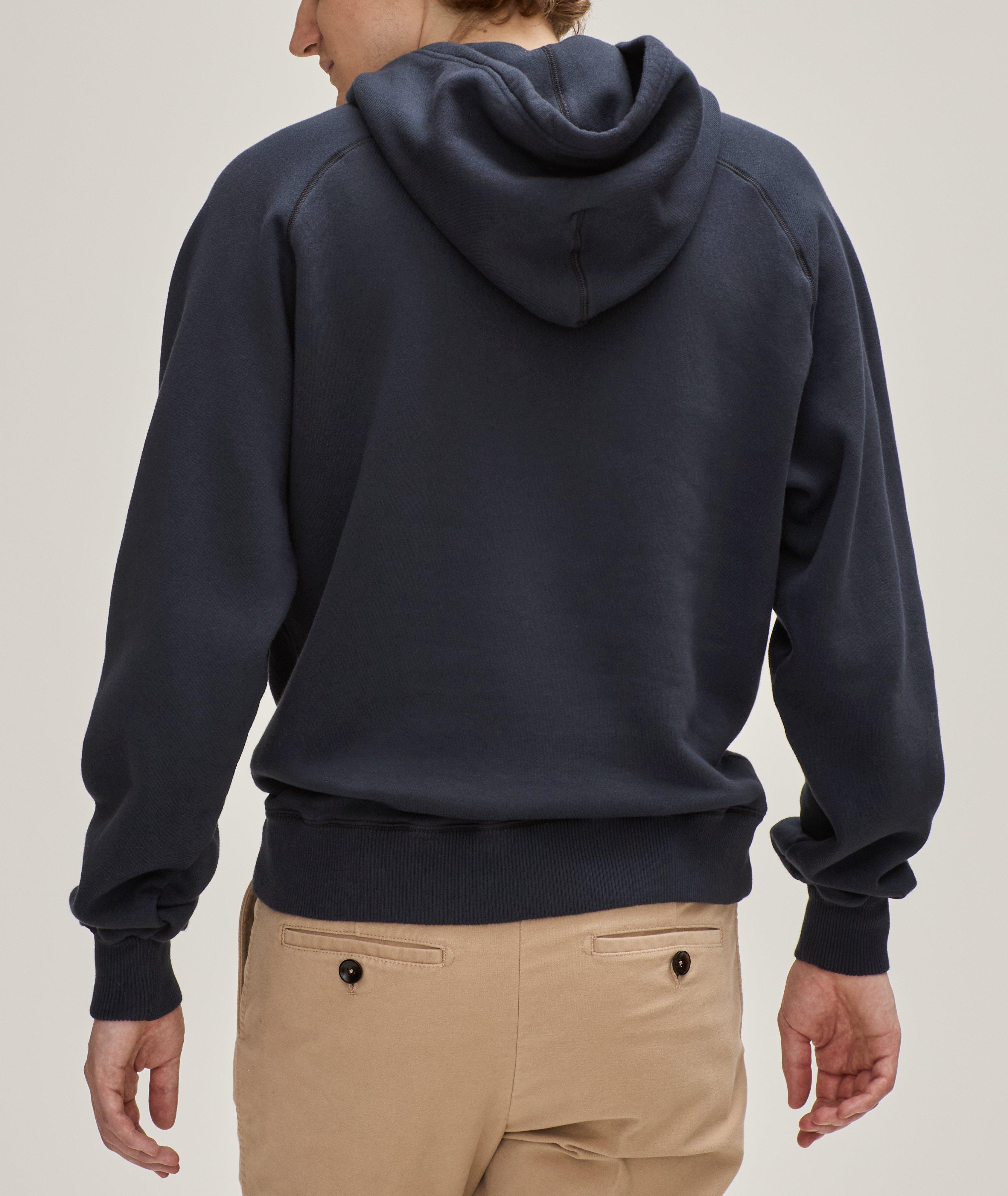 Garment Dyed Cotton Hooded Sweater image 1