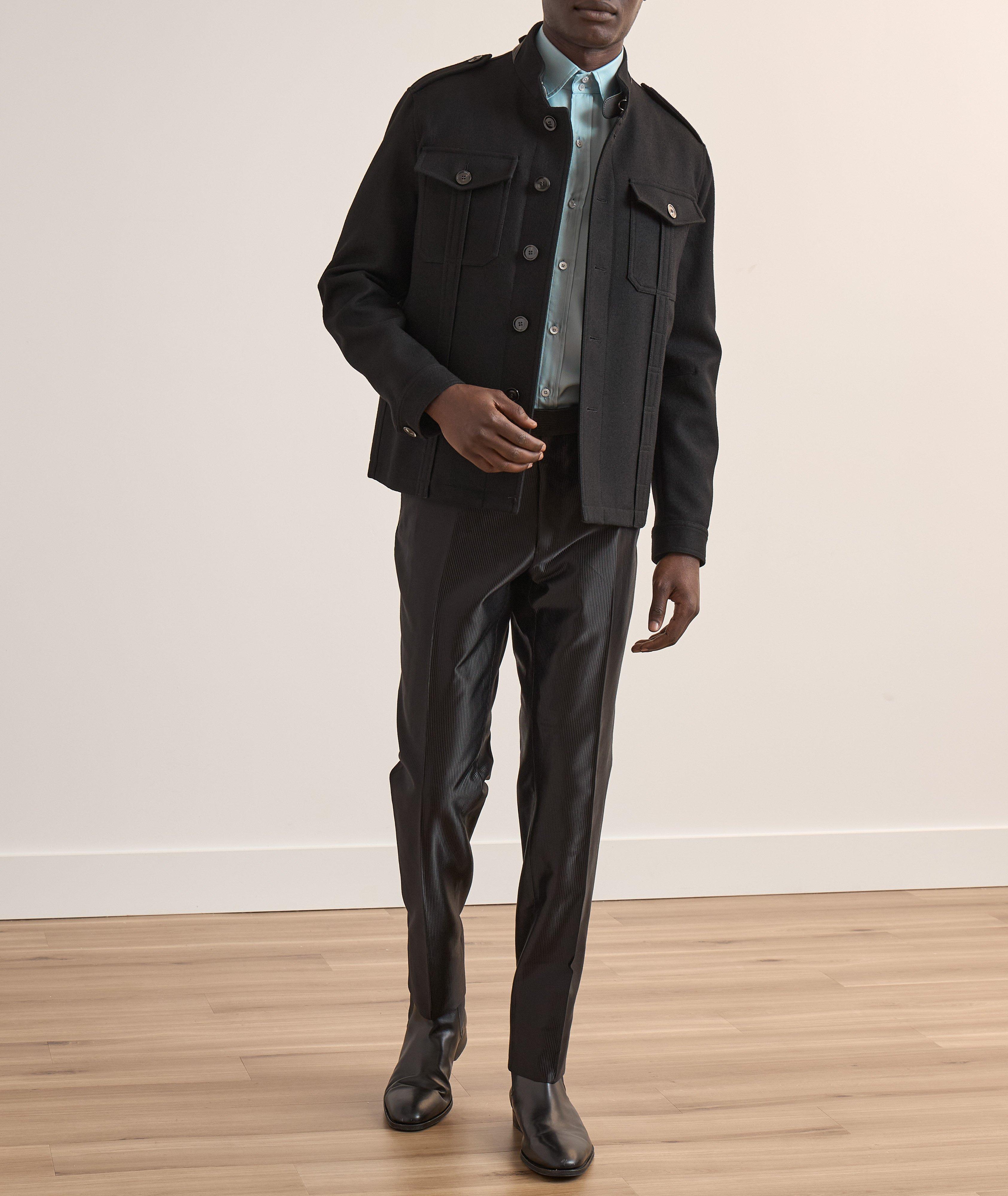 Washed Silk Twill Shirt  image 4