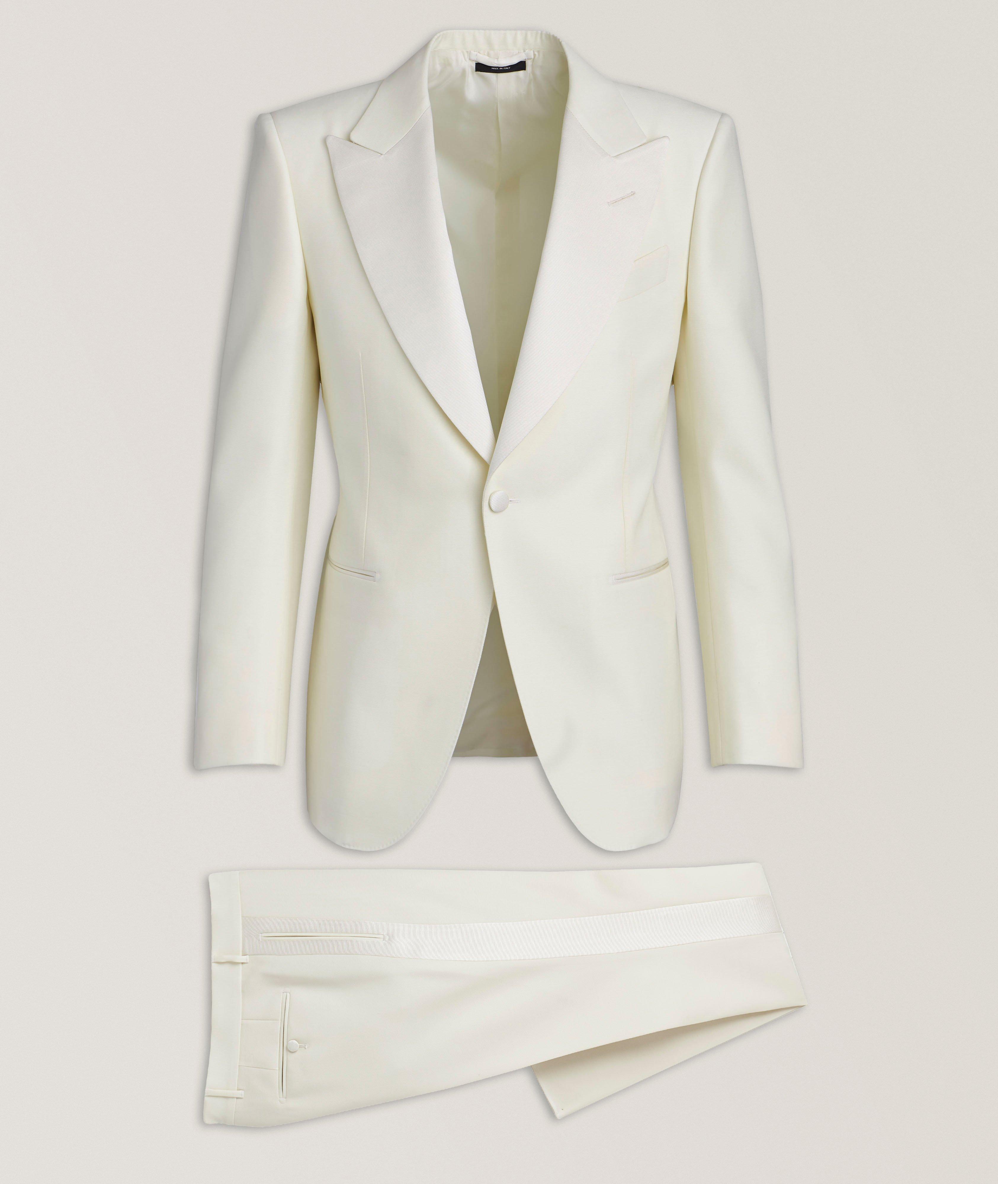 Dyllan Wool-Silk Tuxedo image 1