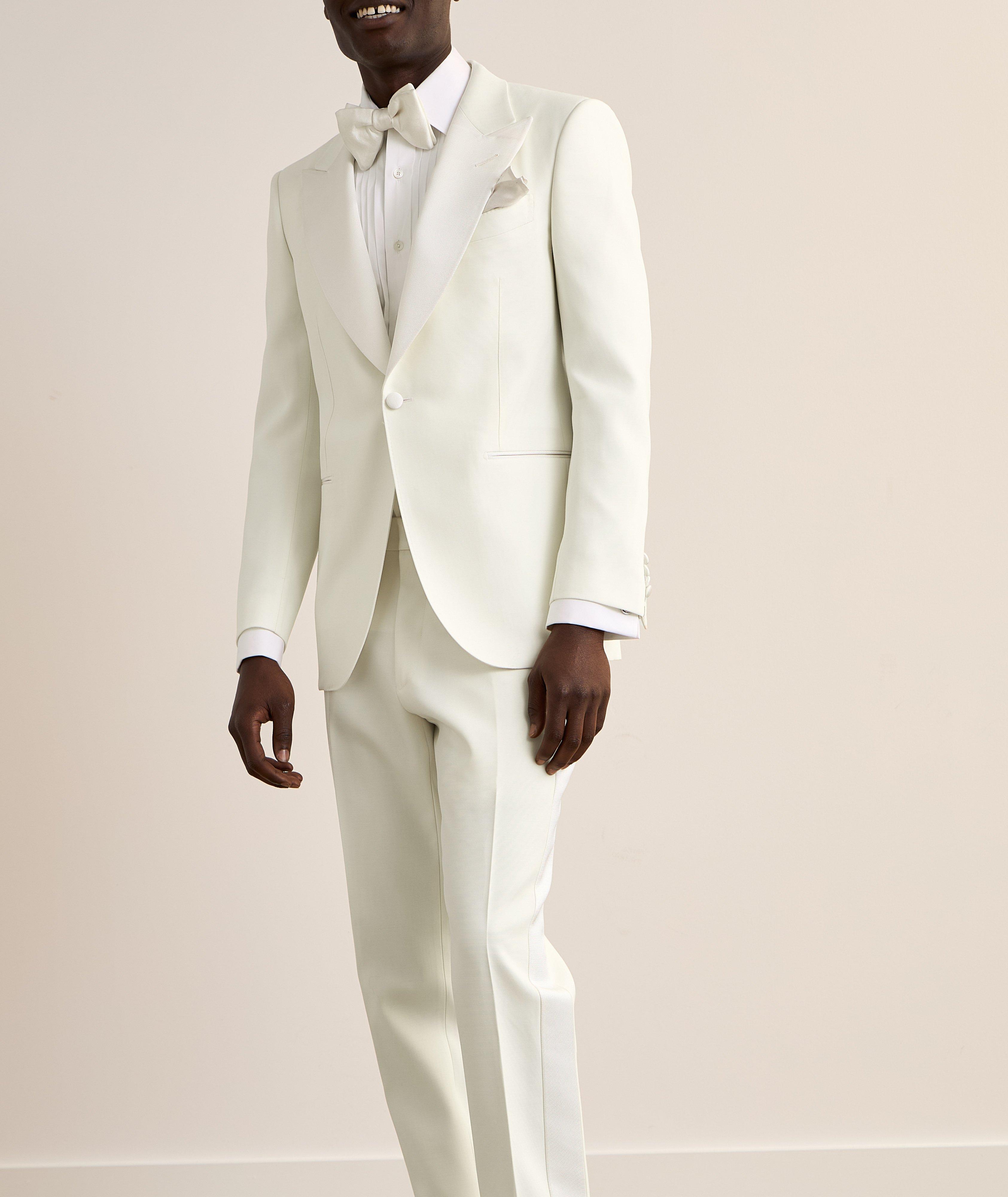 Dyllan Wool-Silk Tuxedo image 2