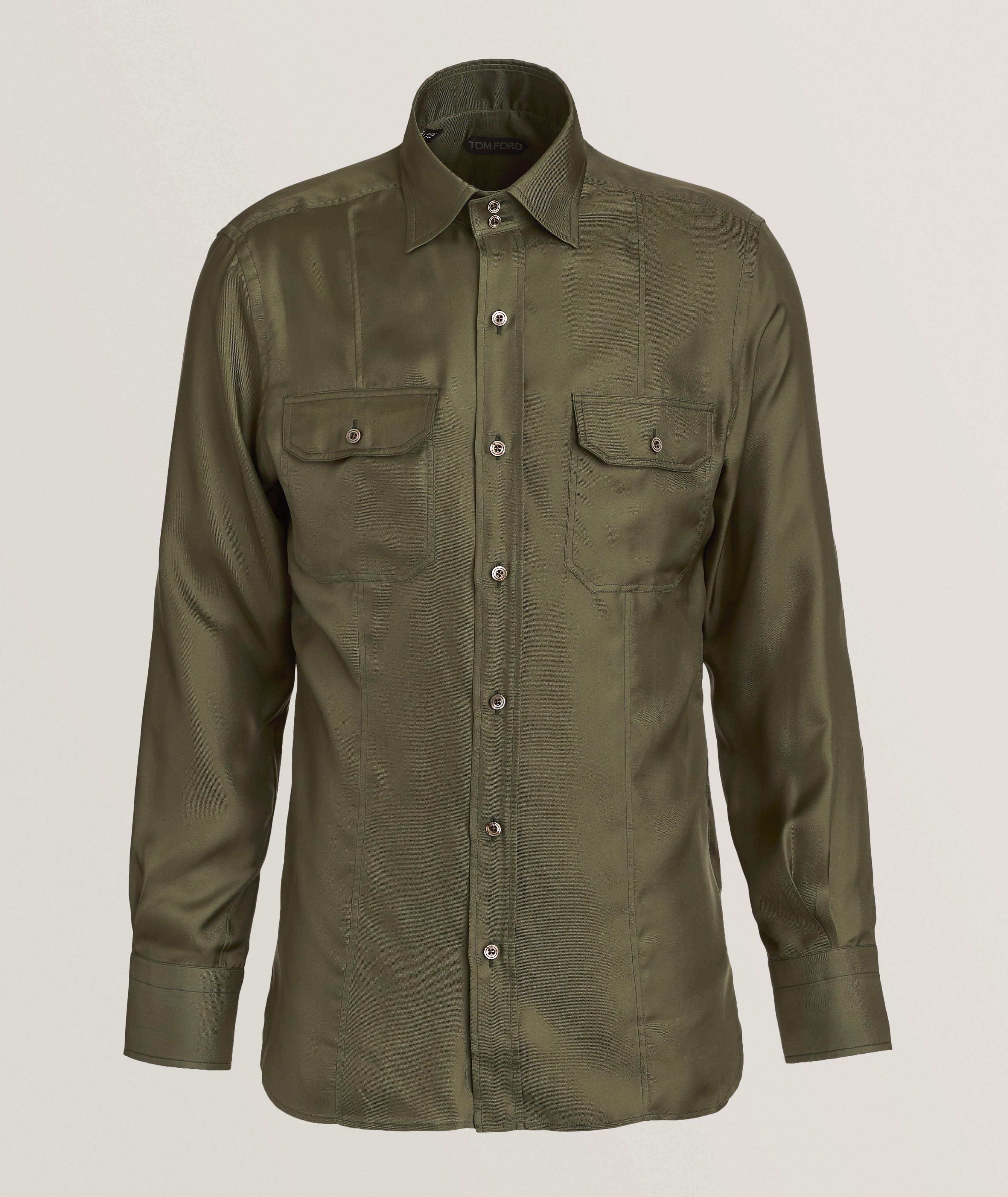 Military Silk Twill Shirt image 0