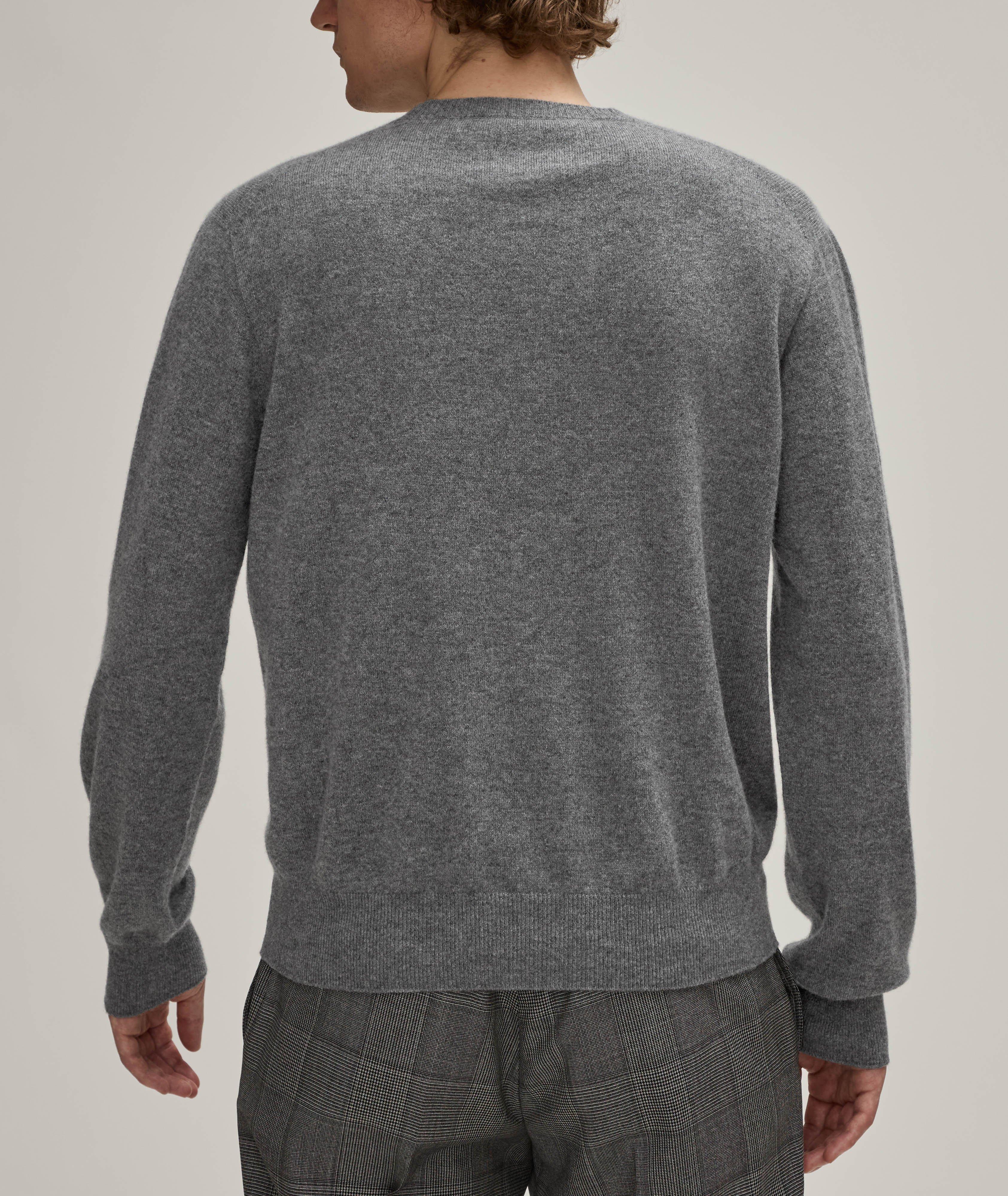 Cashmere-Silk V-Neck Sweater image 2