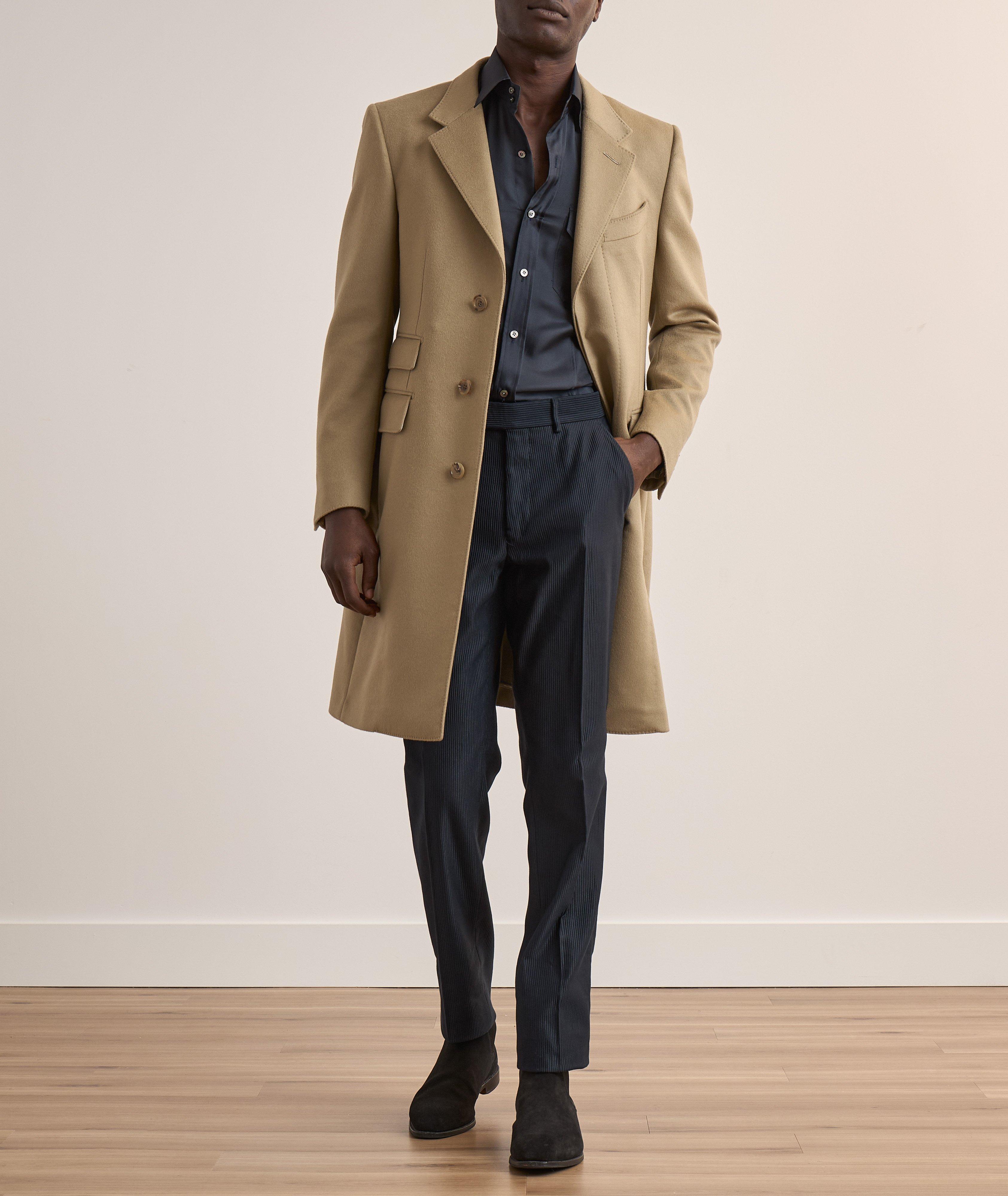 Sahara Wool-Cashmere Tailored Coat image 4