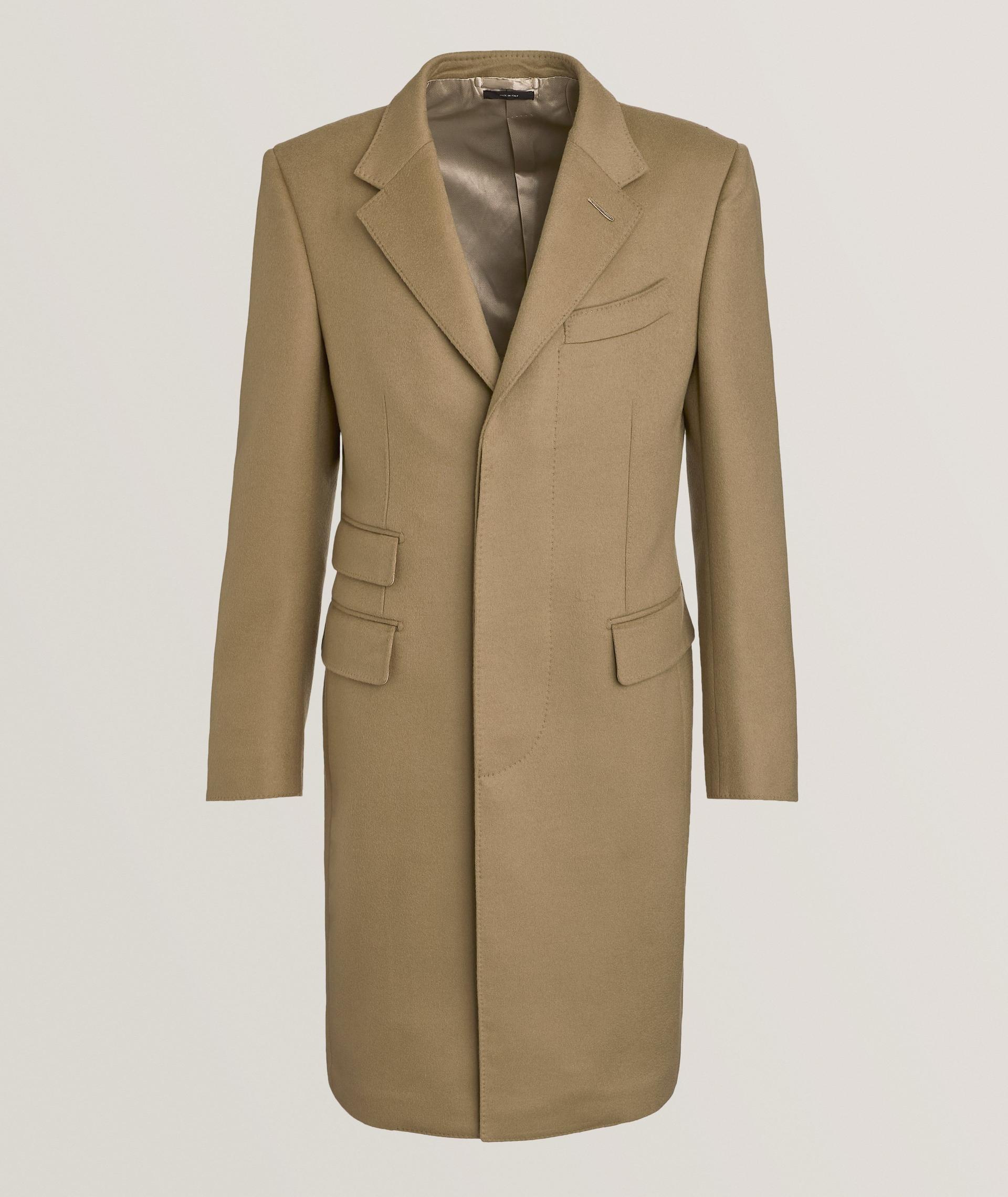 Manteau en laine et en cachemire image 0