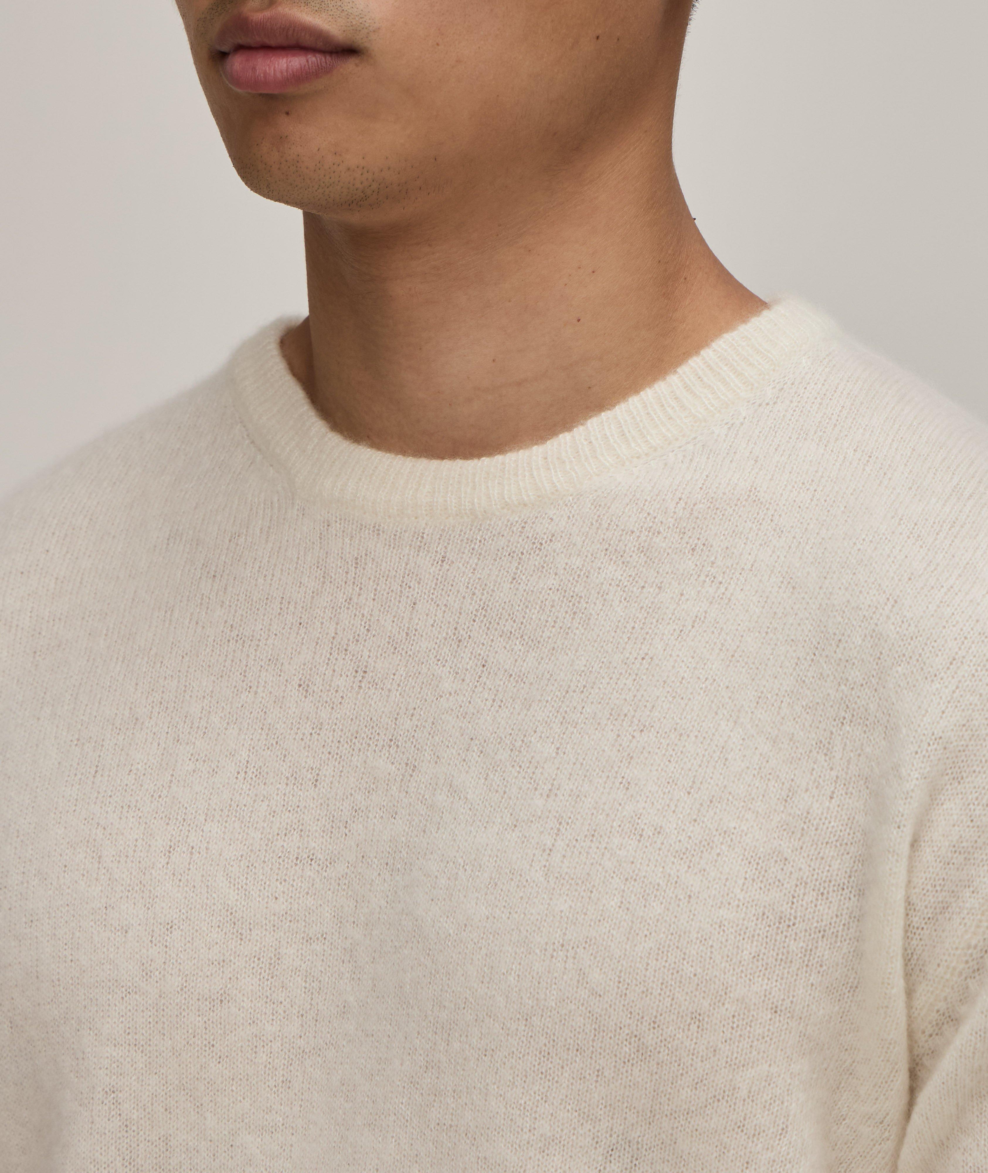 Cashmere-Silk Crewneck Sweater image 3