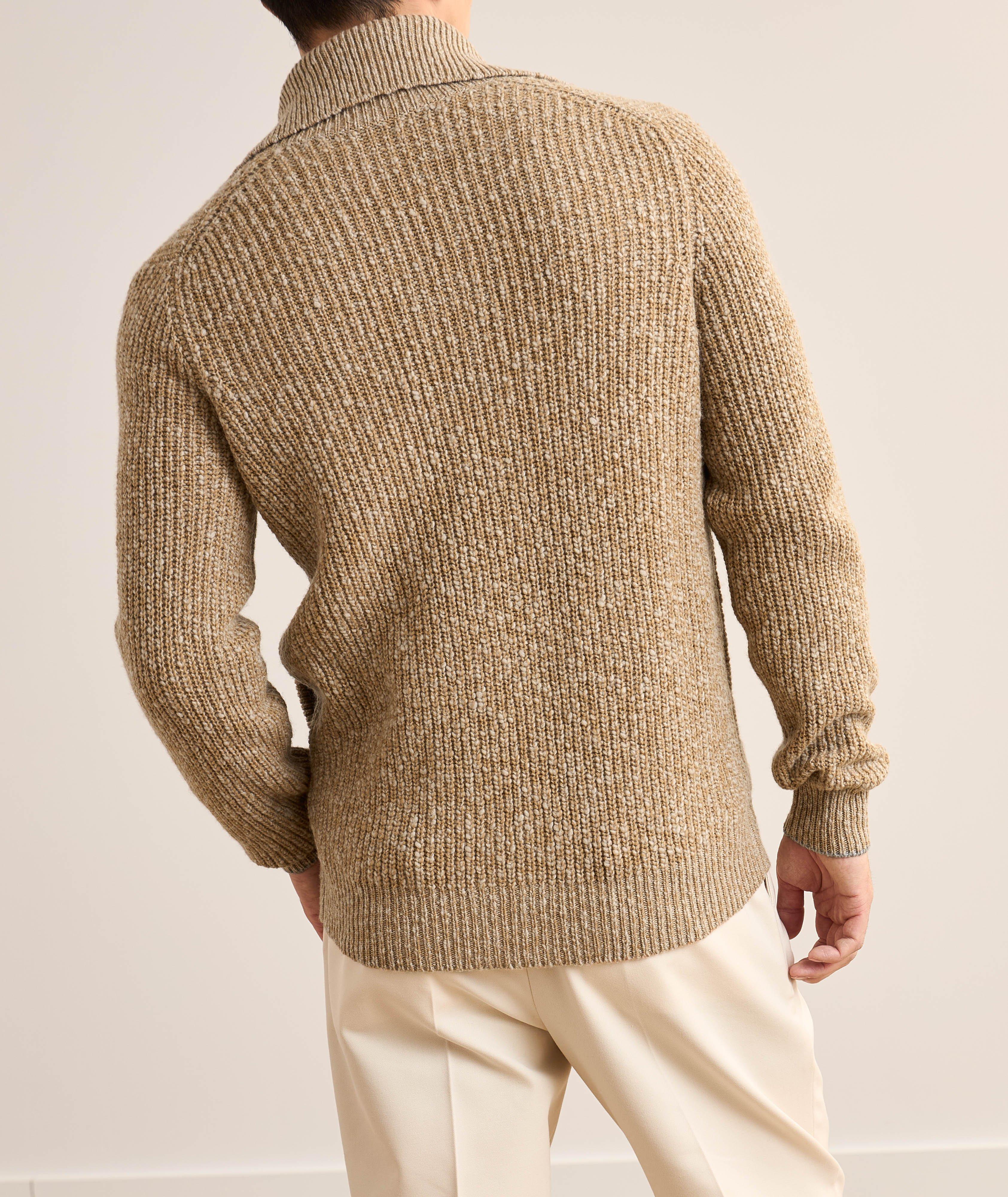 Lambswool-Cashmere Zipper Cardigan image 2